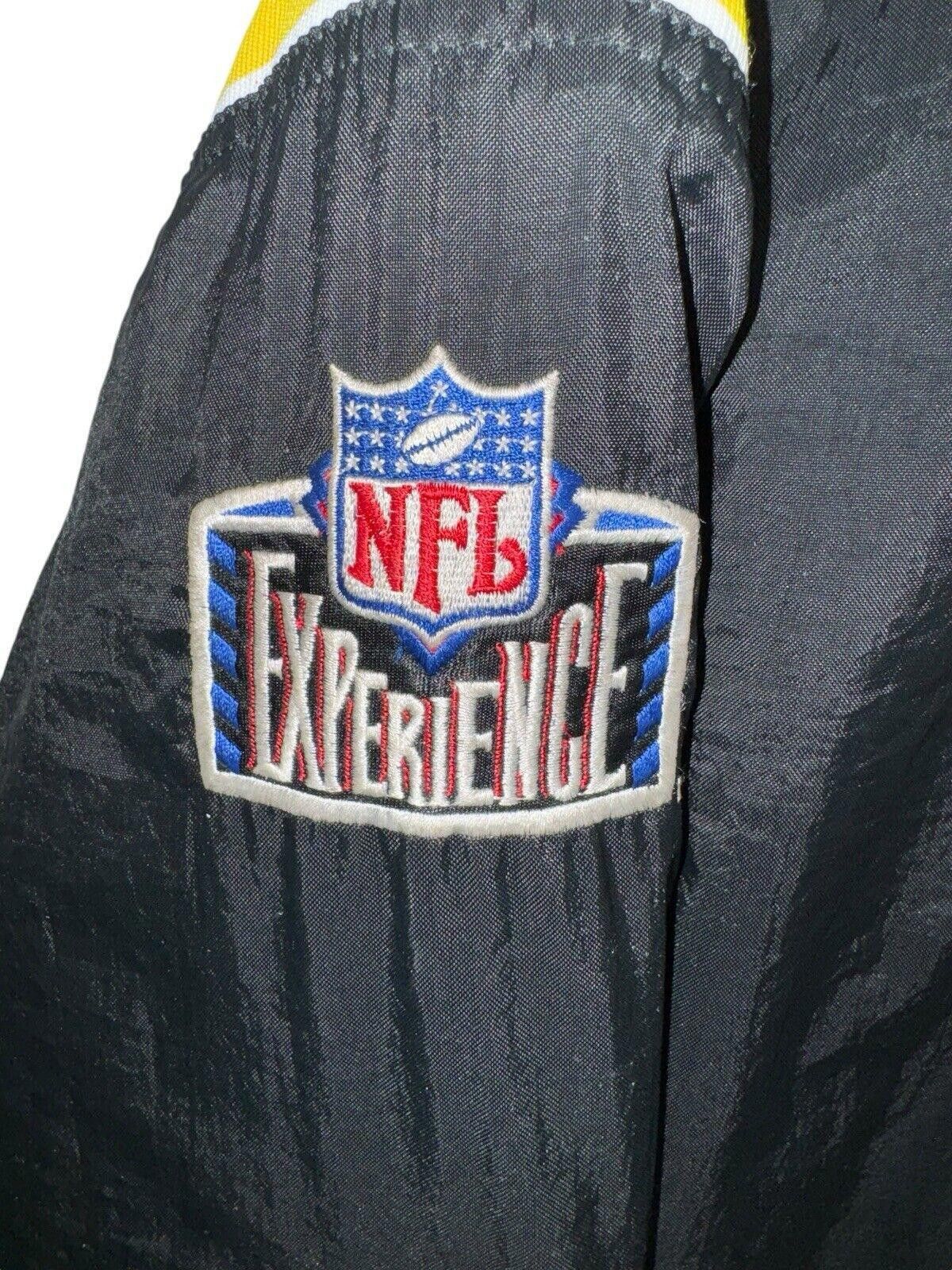 Designer Vintage Pro Player Pittsburgh Steelers Reversible Jacket L Size ONE SIZE - 7 Thumbnail