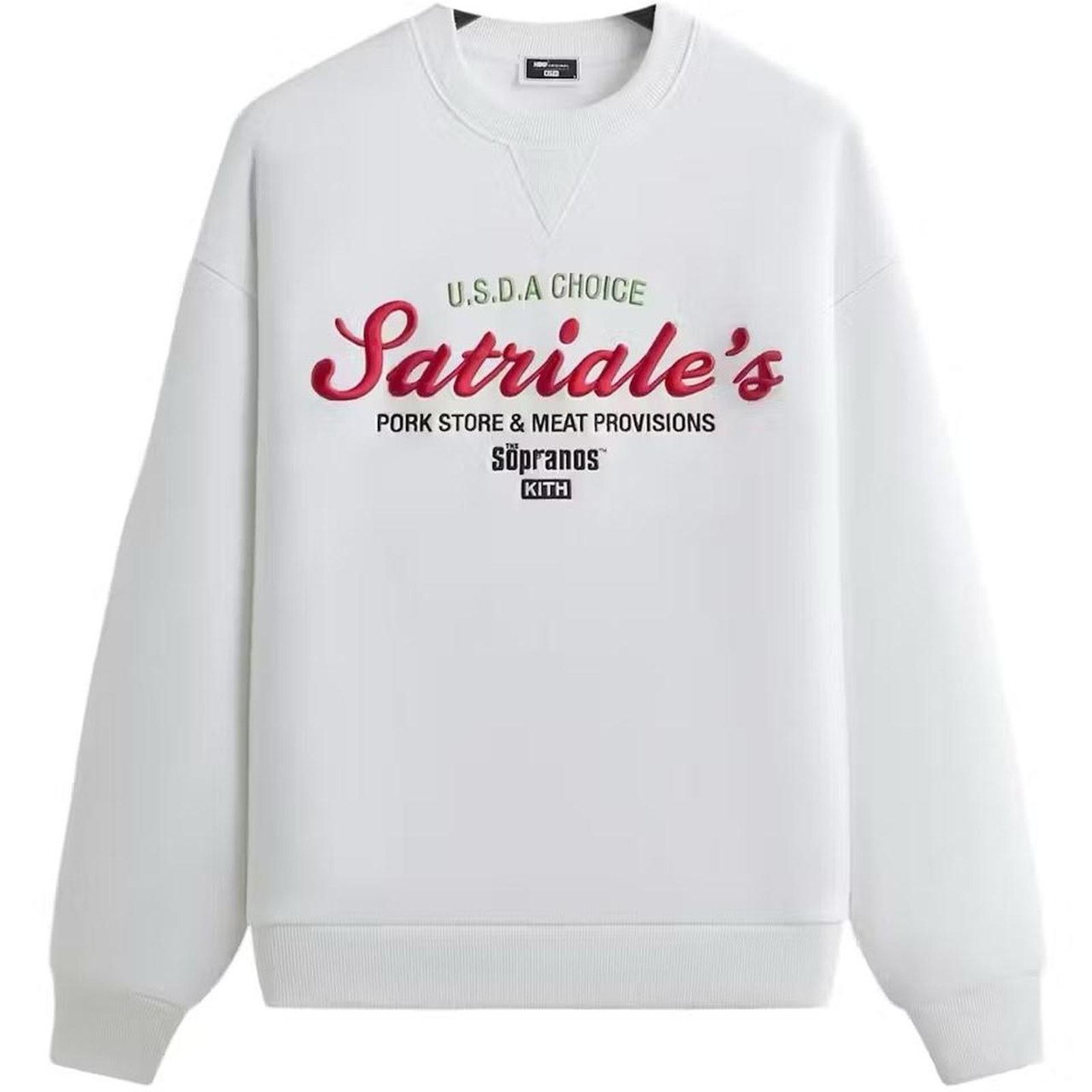 Kith Kith x The Sopranos Satriale's Nelson Crewneck “White” M Size US M / EU 48-50 / 2 - 1 Thumbnail