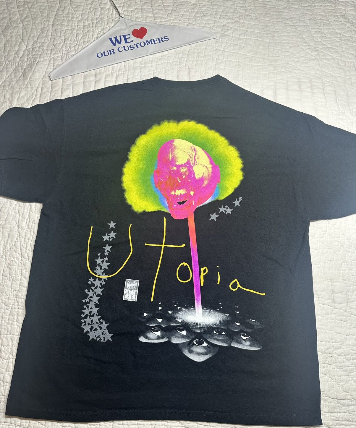 Travis Scott Travis Scott Astroworld Road To Utopia “Lollipop” Tee/ Large Size US L / EU 52-54 / 3 - 2 Thumbnail