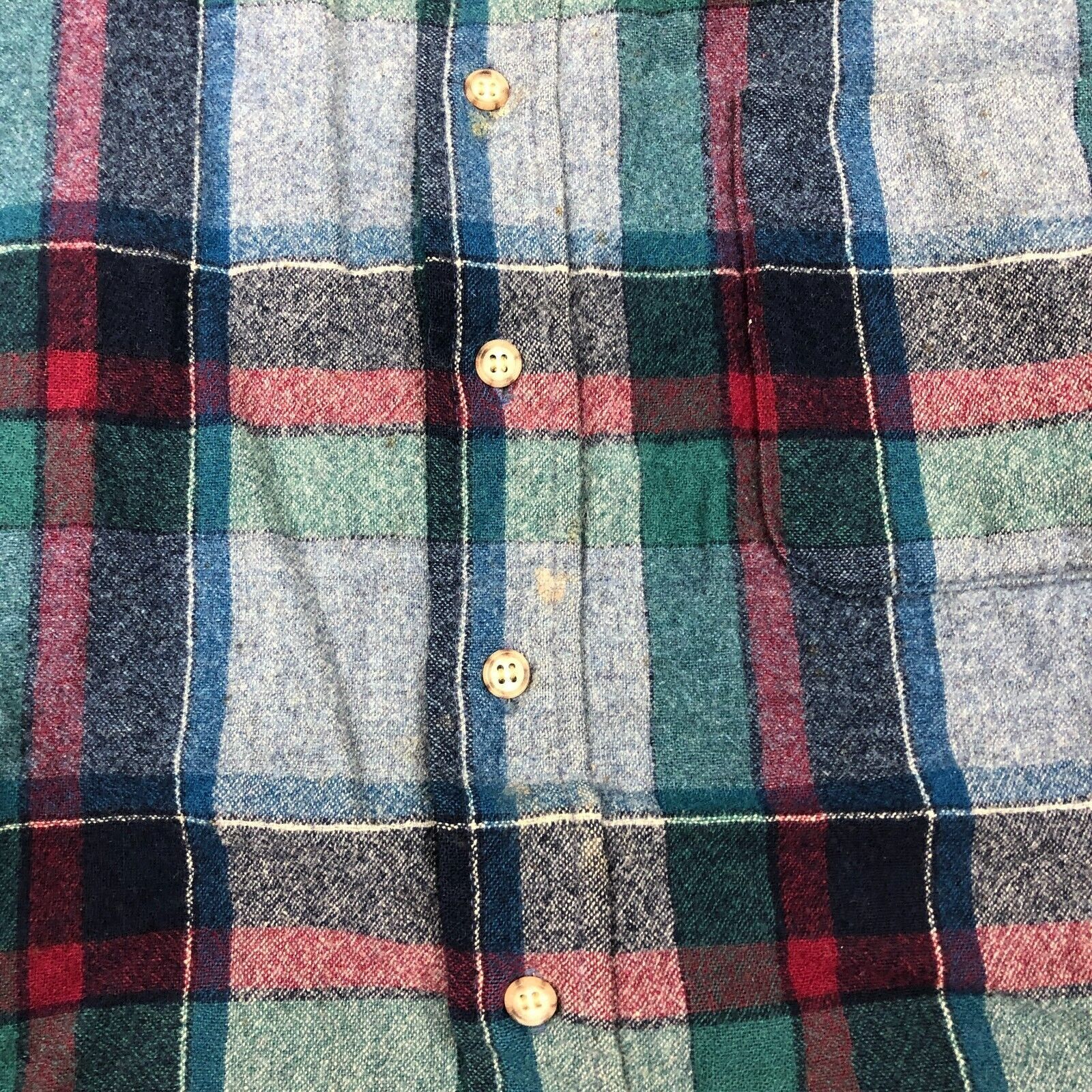 Pendleton Pendleton 100% Wool Flannel Button Up Shirt Youth Large L Size US L / EU 52-54 / 3 - 2 Thumbnail