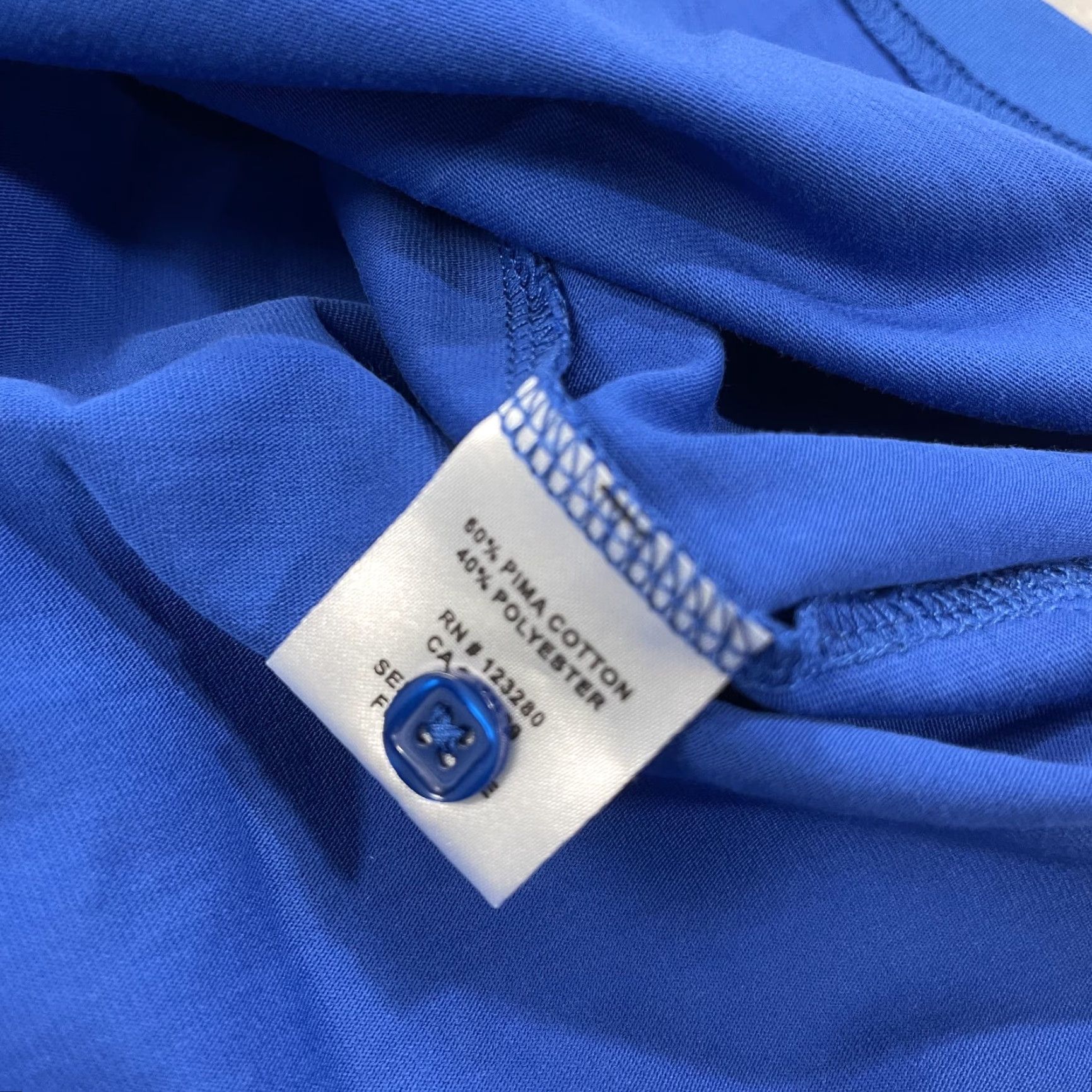 TravisMathew Travis Mathew Polo Shirt Mens L Blue Desert Mountain Polo Shirt Golf Cotton Blend Size US L / EU 52-54 / 3 - 5 Thumbnail