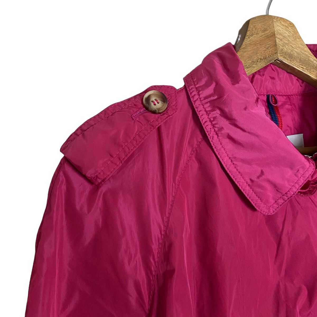Moncler Vintage Moncler Double Breasted Belted Windbreaker Light Size S / US 4 / IT 40 - 5 Thumbnail