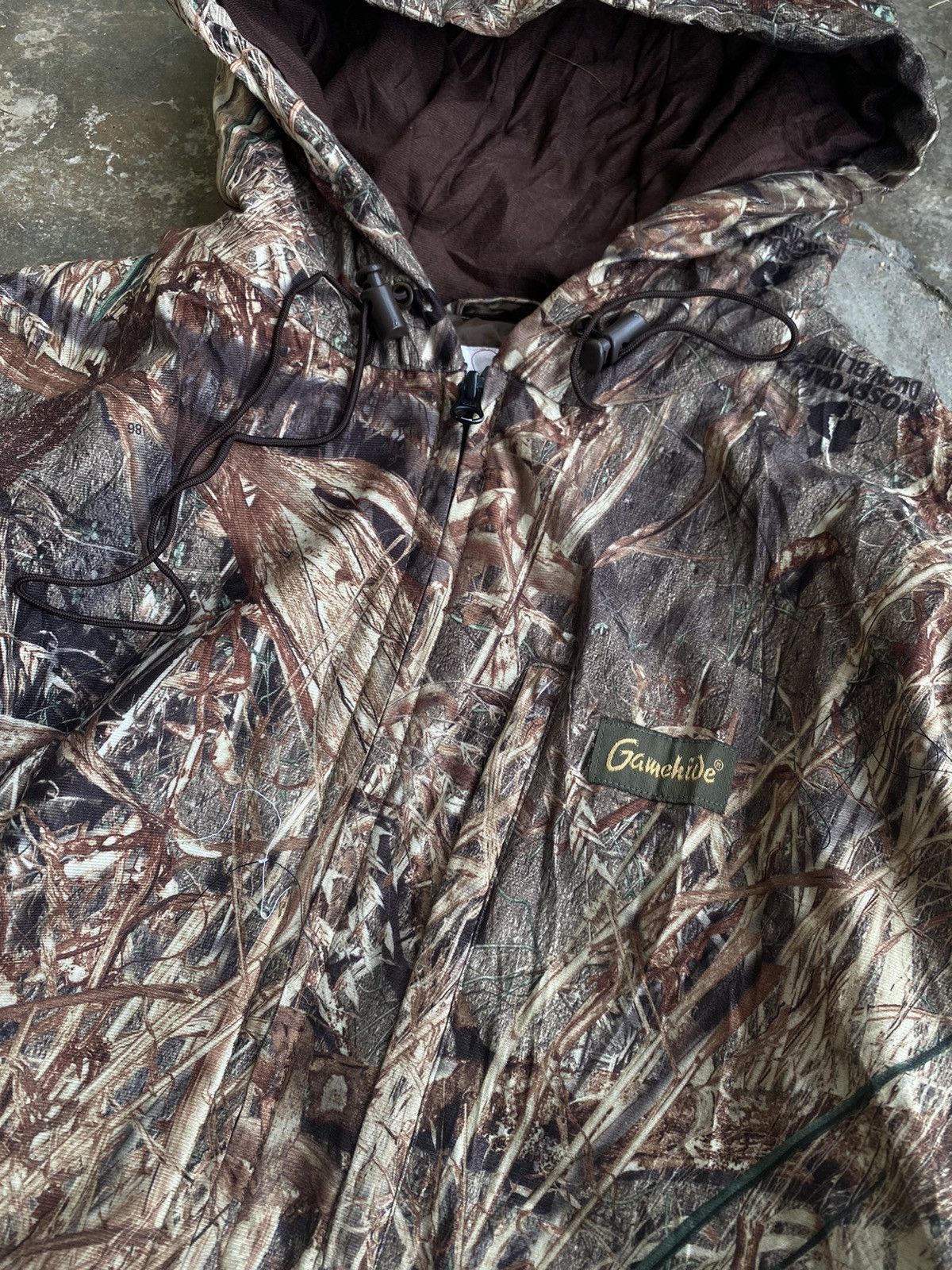Vintage Vintage Gamehide 90s Realtree Camo Hoodie Jacket Size US XL / EU 56 / 4 - 2 Thumbnail