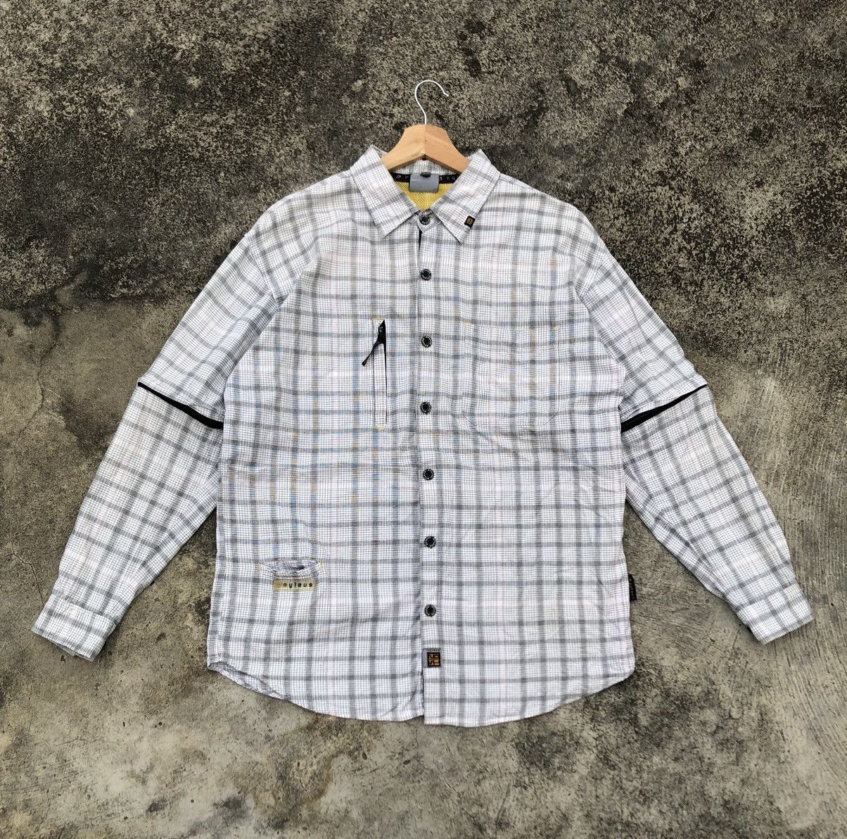 Japanese Brand × Vintage NYlAUS SHIRT Size US L / EU 52-54 / 3 - 1 Thumbnail