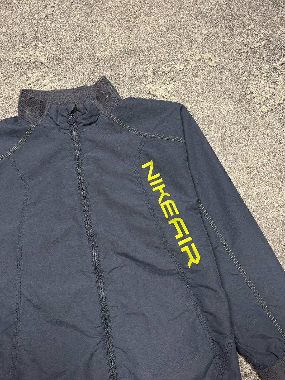 Nike × Vintage 00s Vintage Nike Air Nylon Light Jacket Swoosh Logo Rare Size US M / EU 48-50 / 2 - 3 Thumbnail