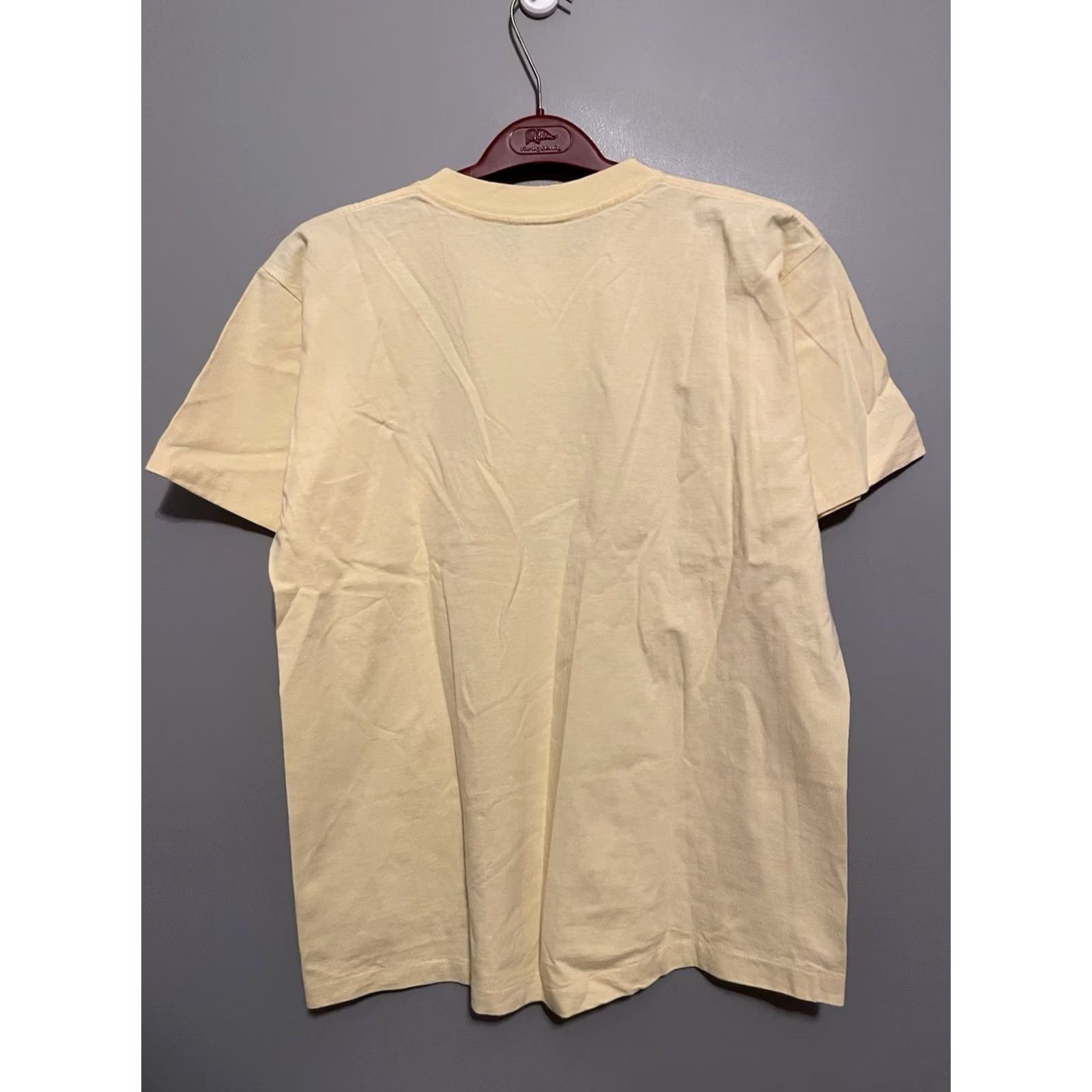 Vintage VINTAGE Beta Sigma Phi Fraternity Yellow T-Shirt L Mens 90s Cotton Graphic Print Short Sleeve 28" Length 21" Pit to Pit Size US L / EU 52-54 / 3 - 6 Thumbnail