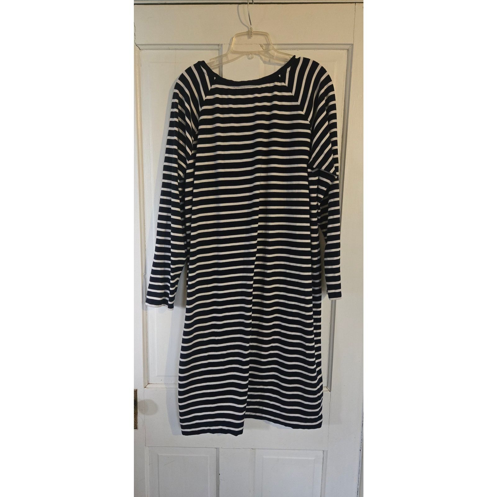 Ralph Lauren Lauren Ralph Lauren striped knit tshirt dress size 2X Size XXL / US 16-18 / IT 52-54 - 1 Thumbnail