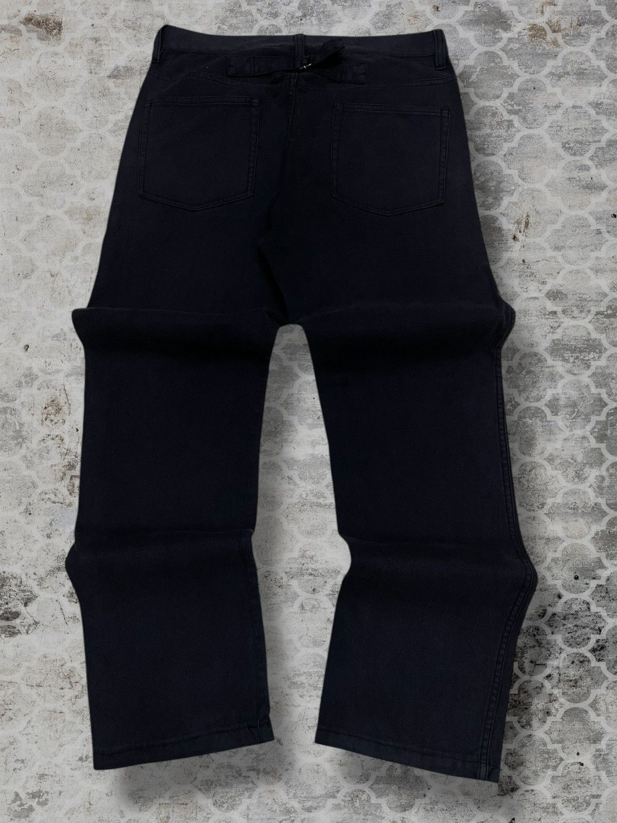 Margaret Howell Vintage 1990s Authentic Margaret Howell Buckle Faded Pant Size US 30 / EU 46 - 8 Thumbnail