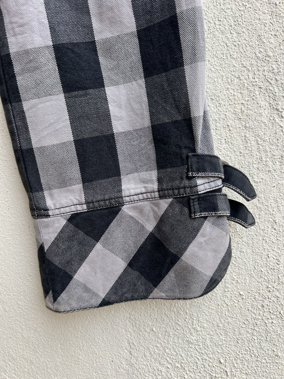 Japanese Brand VTG BATSU BOYS Japan Plaid Check Modular Bondage Trouser Size US 29 - 16 Thumbnail