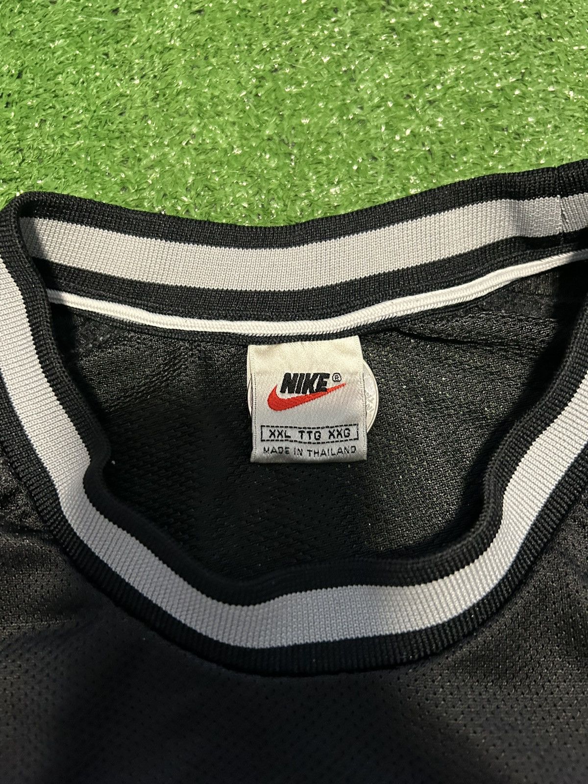 Nike × Vintage Vintage Nike Soccer Jersey Size US XL / EU 56 / 4 - 2 Thumbnail