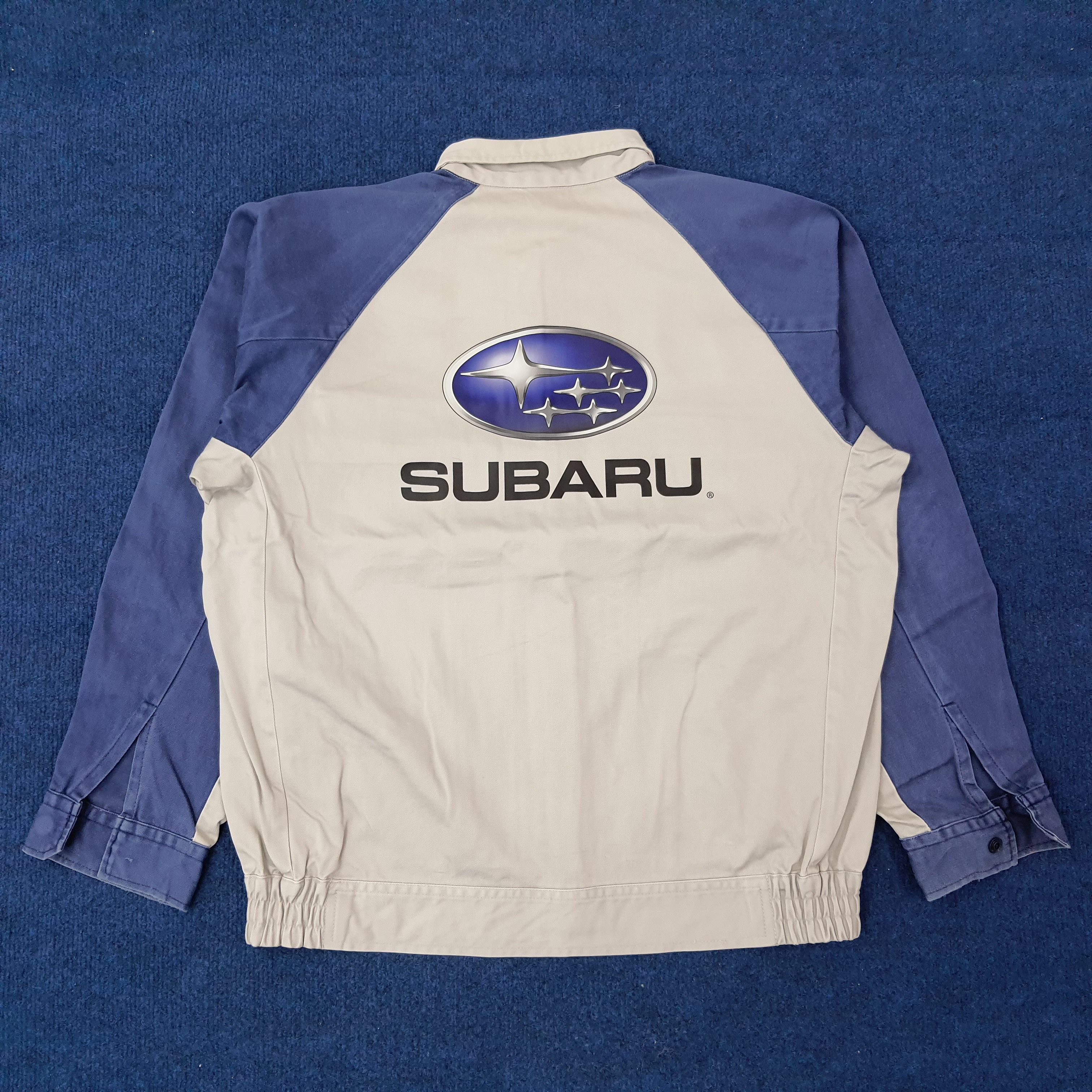 Japanese Brand Vintage SUBARU Japan Motorsports Racing Jacket C246N17 Size US M / EU 48-50 / 2 - 1 Thumbnail