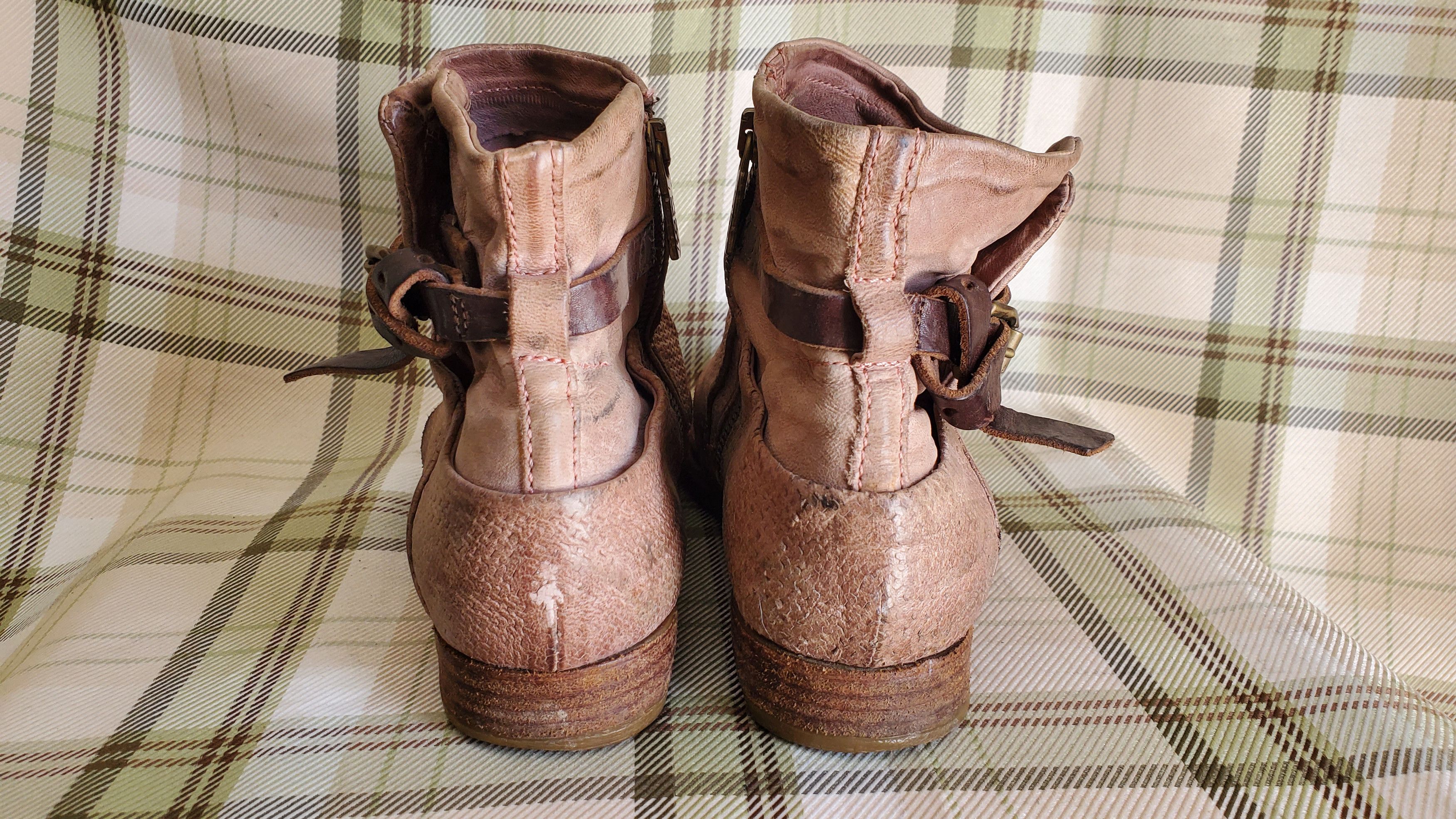 A.S.98 A.S 98 Brown Ankle Pull On Boots Size US 9 / IT 39 - 4 Thumbnail