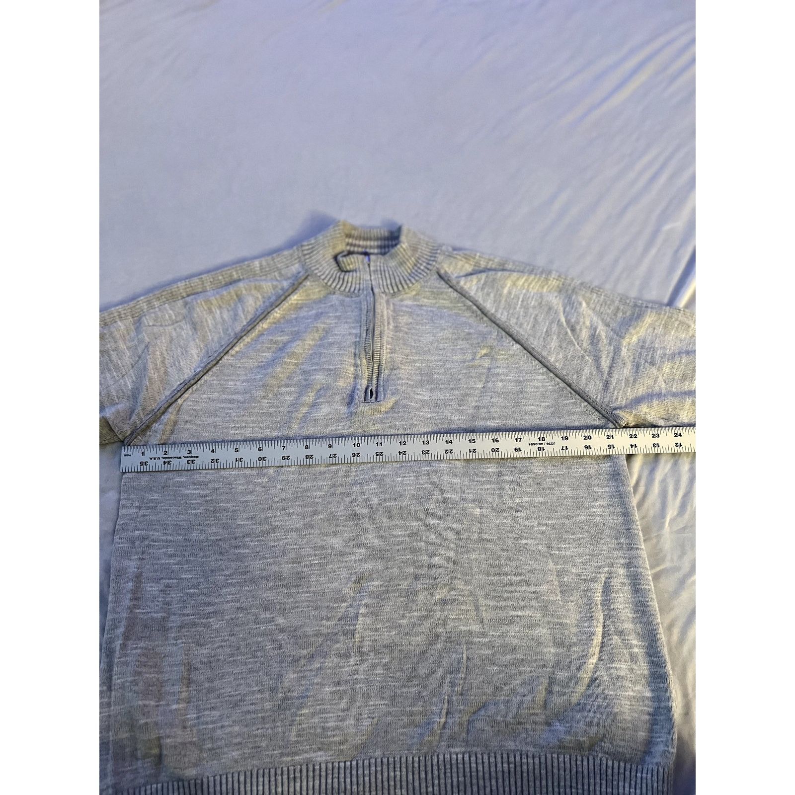 Tommy Bahama Tommy Bahama 100% Cotton 1/4 Zip Sweater - Gray -Size Medium Size US M / EU 48-50 / 2 - 5 Thumbnail