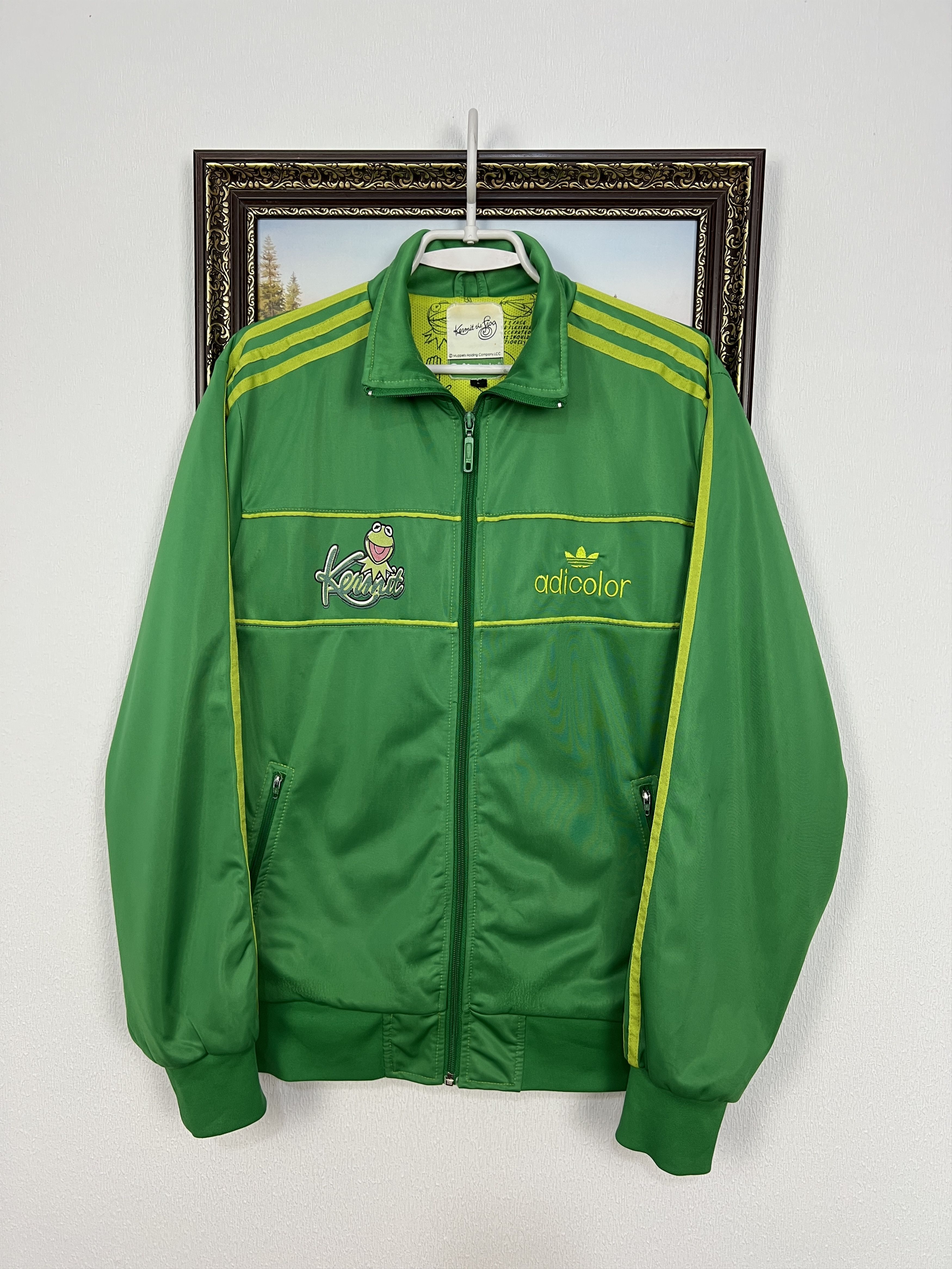 Vintage Adidas Adicolor Kermit The Frog G4 Limited Jacket