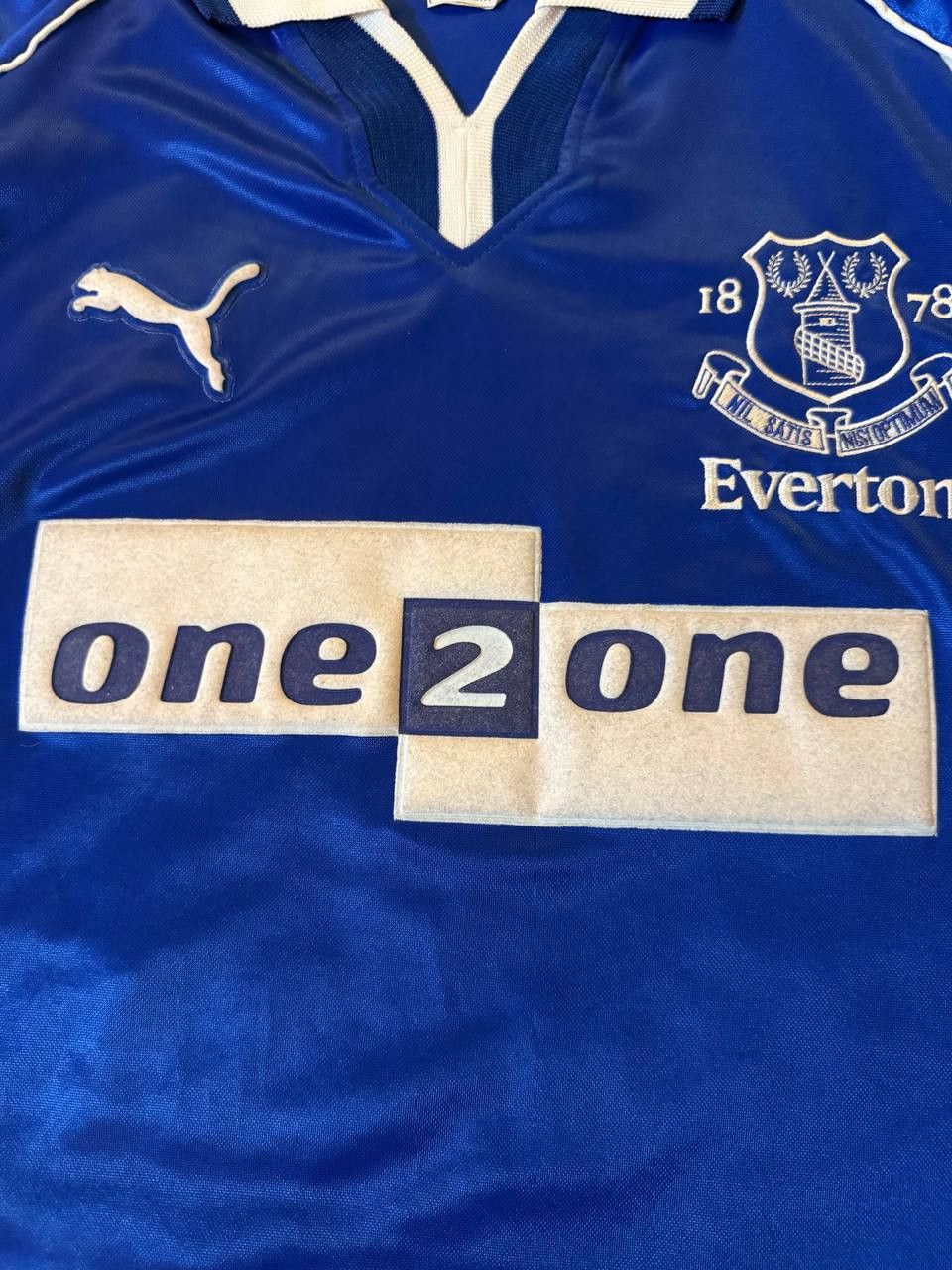Puma Vintage PUMA Everton FC 2000-2002 Home Jersey Size US M / EU 48-50 / 2 - 7 Thumbnail
