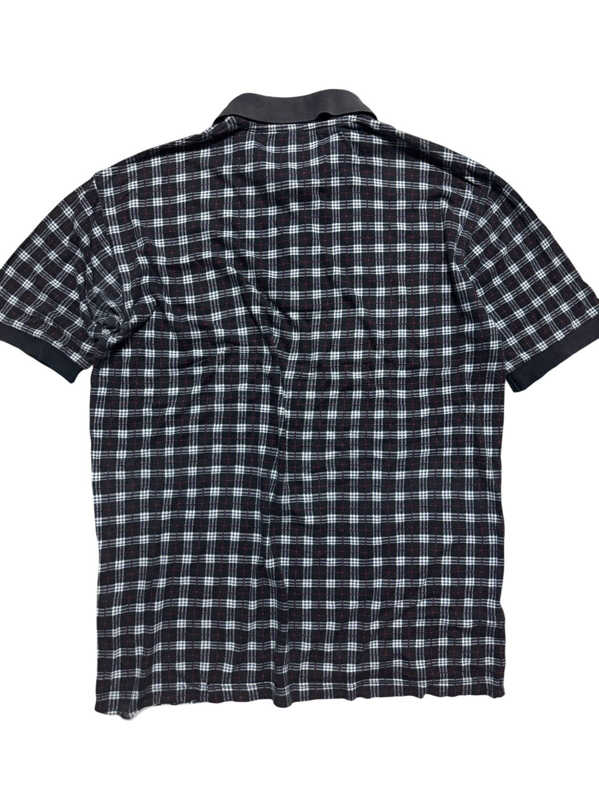 Burberry VINTAGE 1990s Burberry Novacheck Plaid Coller Ringer Size US M / EU 48-50 / 2 - 2 Thumbnail