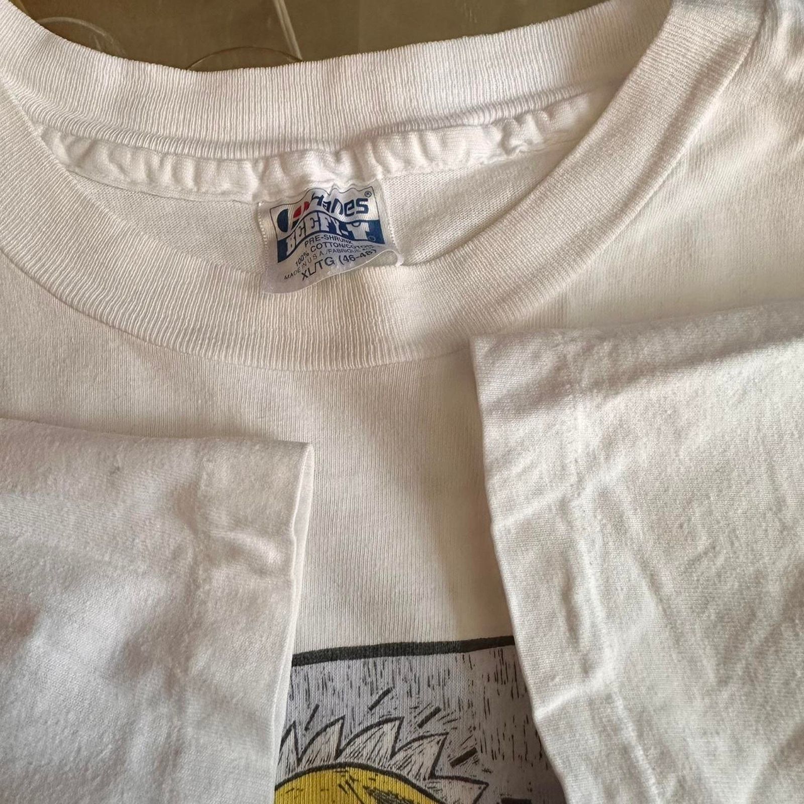 Hanes × Vintage Vintage Cunningham Communications Inc Art Shirt Size US XL / EU 56 / 4 - 7 Thumbnail