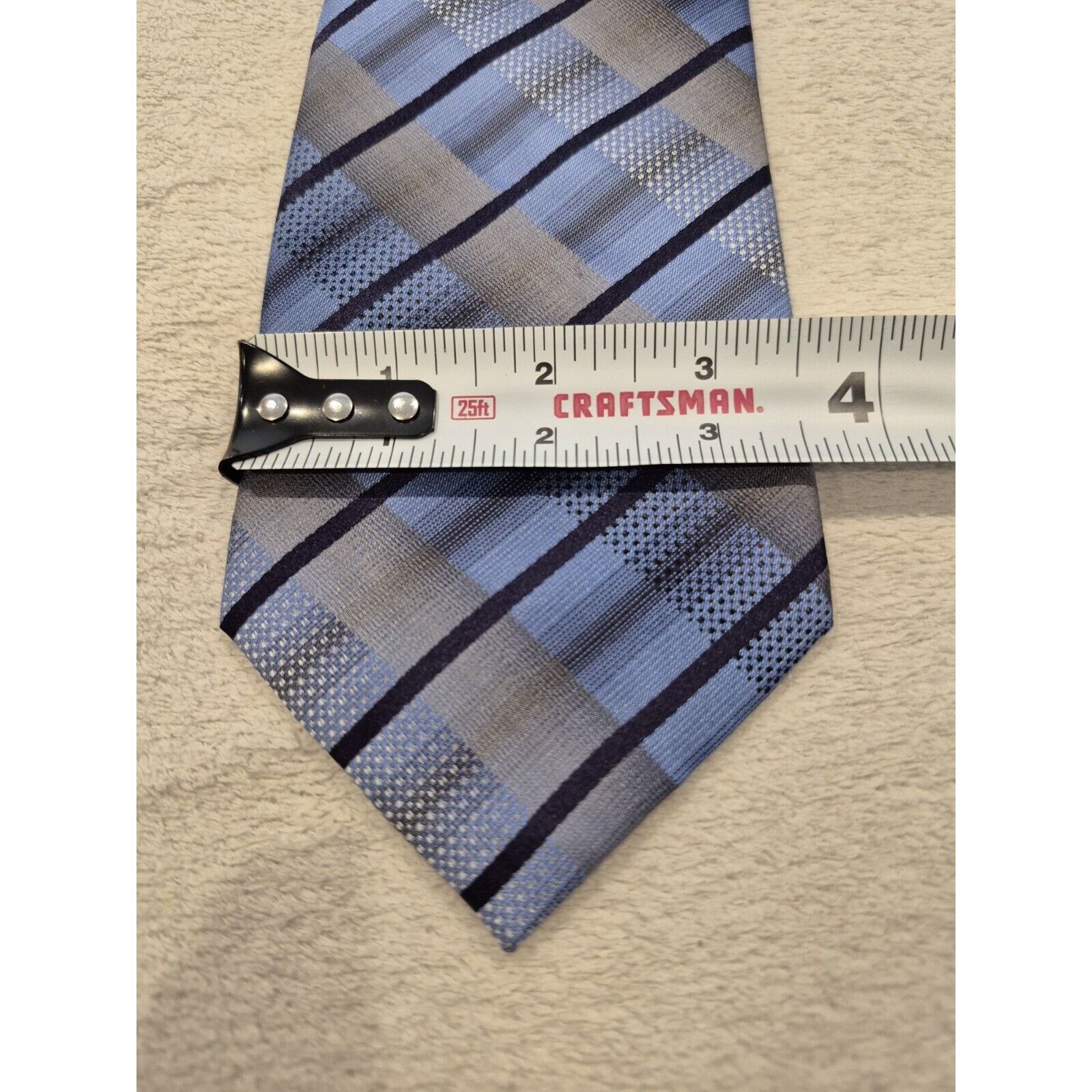 Brooksfield Stafford Essentials Tie Mens 100% Imported Silk USA Made Size ONE SIZE - 9 Thumbnail