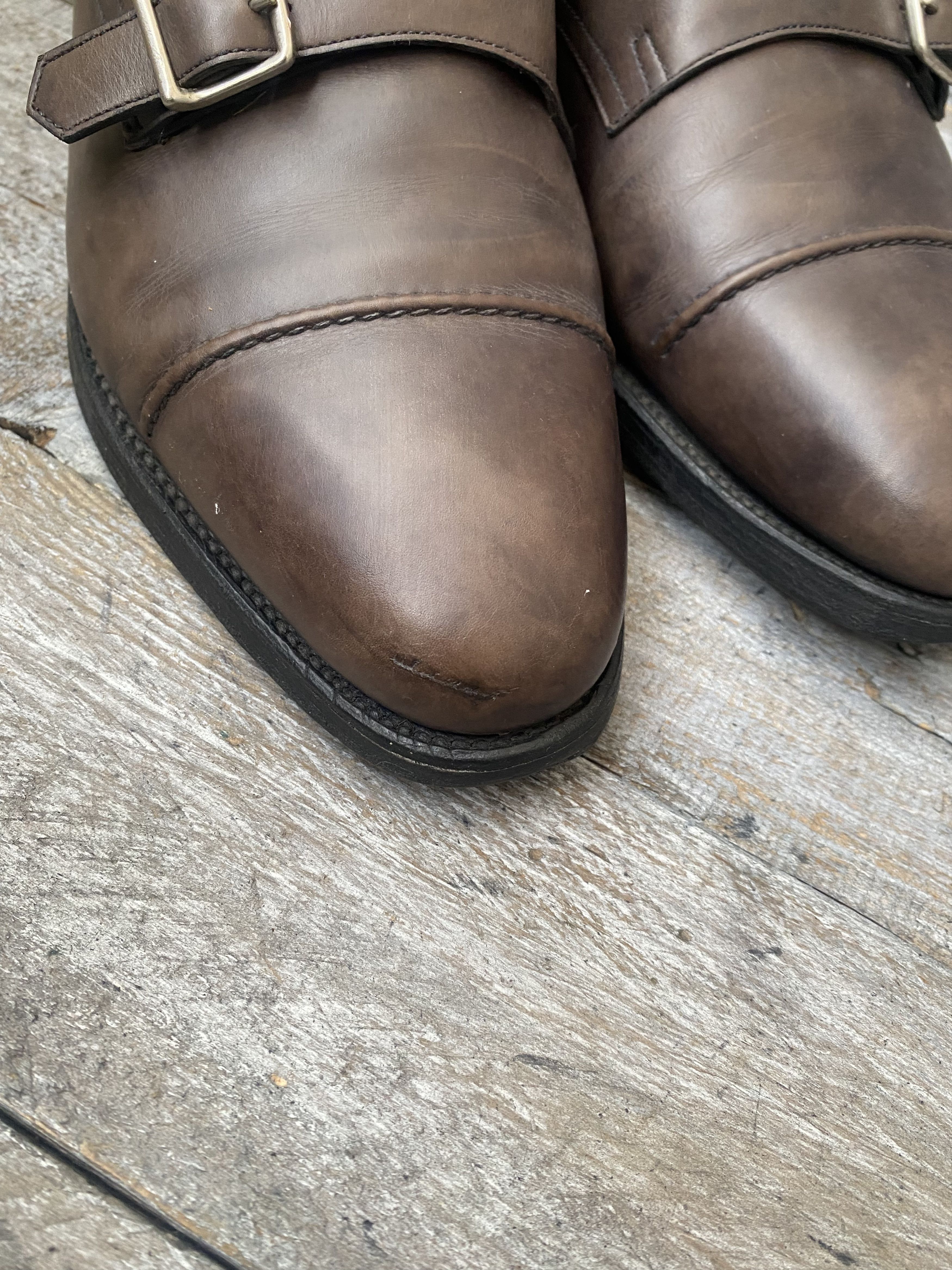 Designer × John Lobb John lobb william ii double monk strap leather boots Uk7EE Size US 8 / EU 41 - 6 Thumbnail