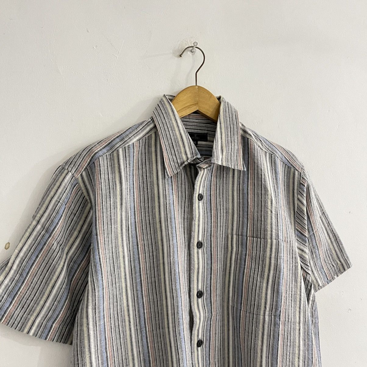 Japanese Brand Feuston - Striped Iconic Shirt Size US M / EU 48-50 / 2 - 3 Thumbnail