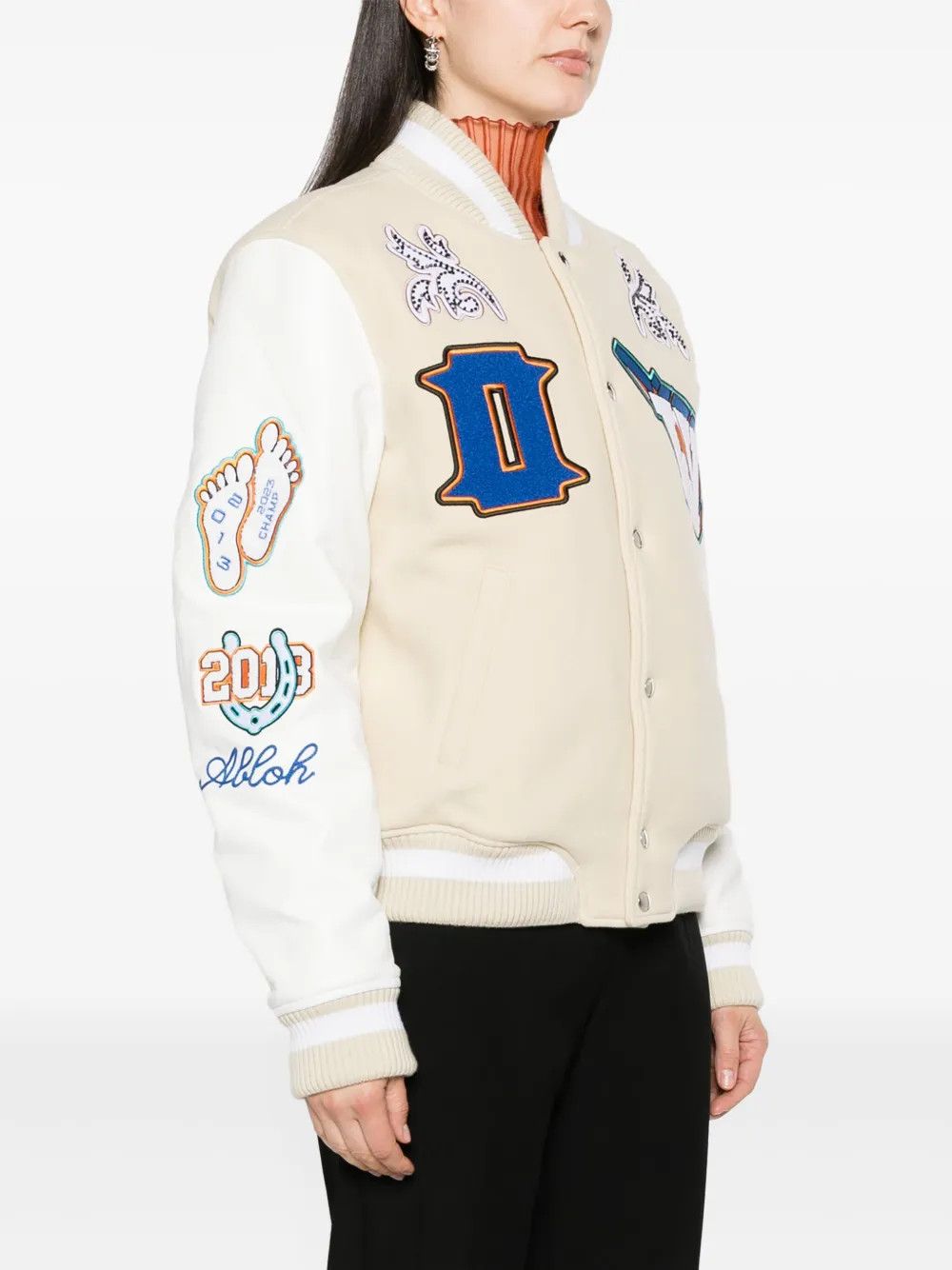 Off-White o1y1125 Jacket in Multicolor Size M / US 6-8 / IT 42-44 - 3 Thumbnail