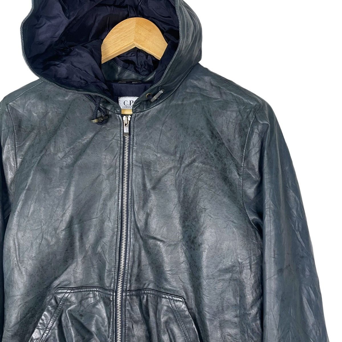 C.P. Company 💥 CP COMPANY SS2010 VERA PELLE LEATHER JACKET Size US M / EU 48-50 / 2 - 6 Thumbnail