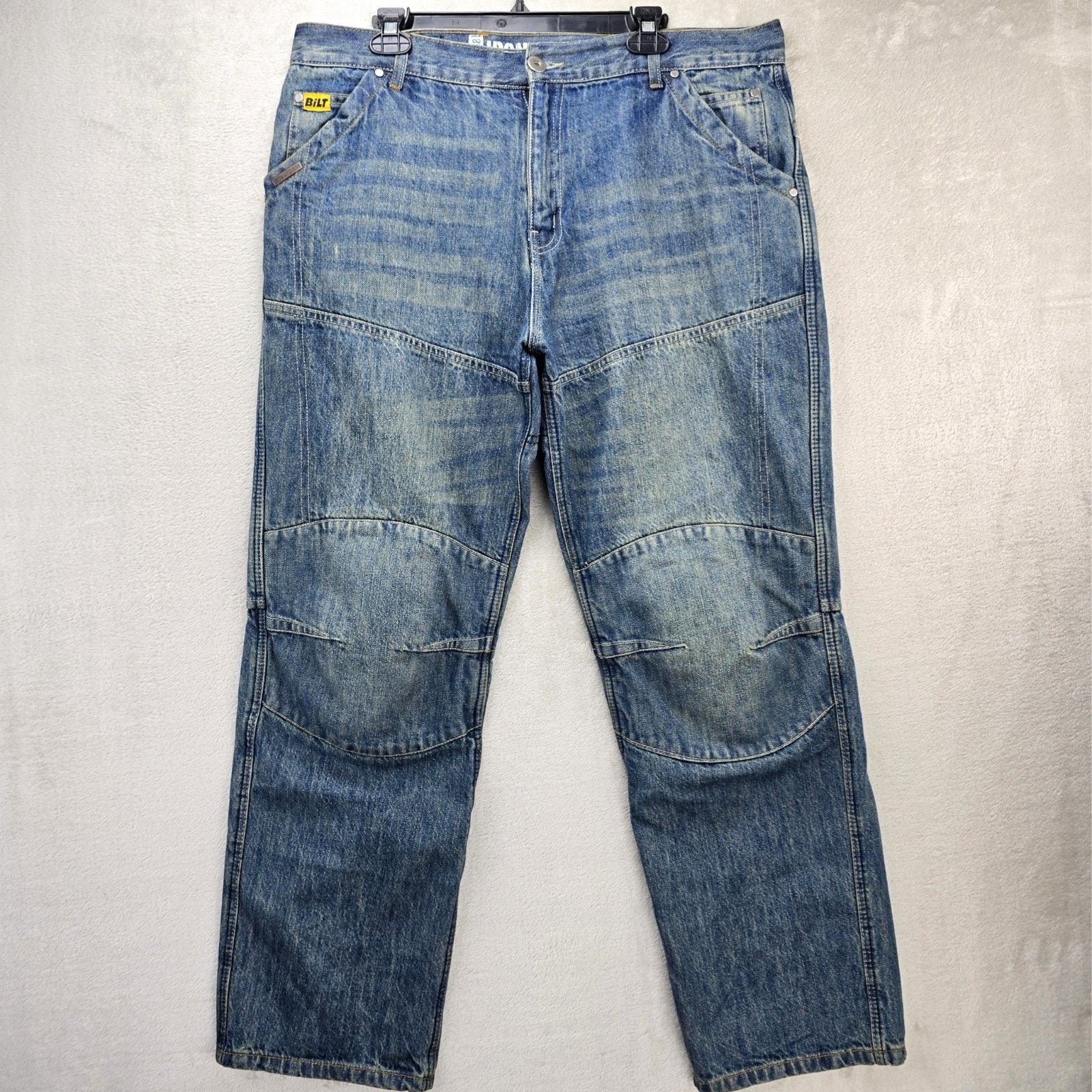 Other Bilt Iron Workers Jeans Mens 38 Protective Lining W/ Pads Size US 38 / EU 54 - 1 Thumbnail