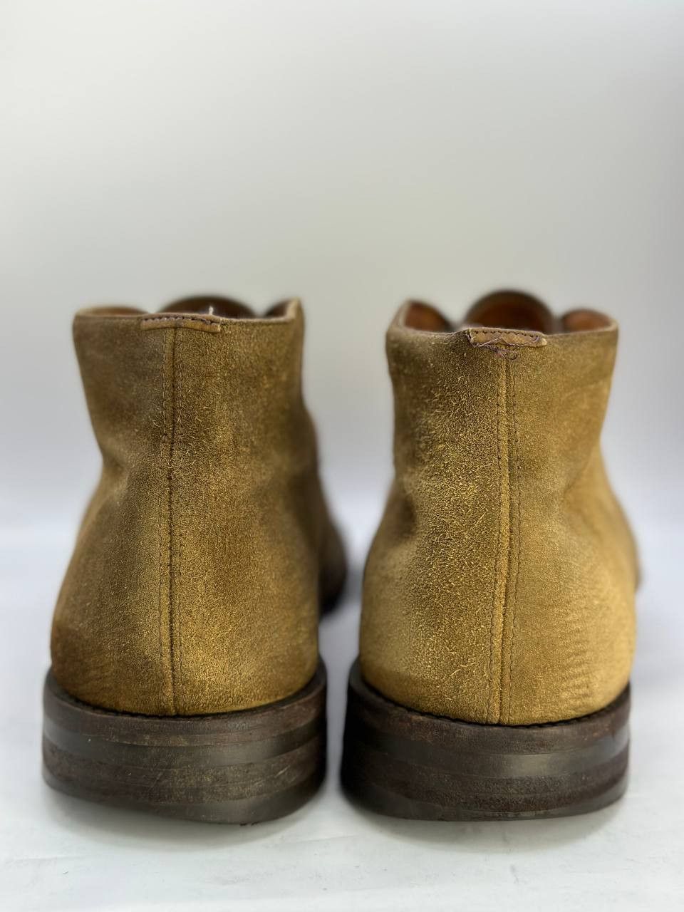 Church's Church’s Custom Grade Suede Desert Boots Sand F Dainite Sole Size US 9 / EU 42 - 3 Thumbnail