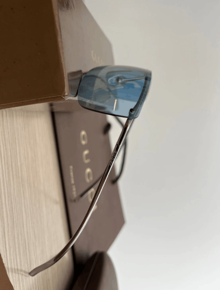 Gucci Gucci Sunglasses GG1719 Silver Vintage Tom Ford Rare Iconic Size ONE SIZE - 6 Thumbnail