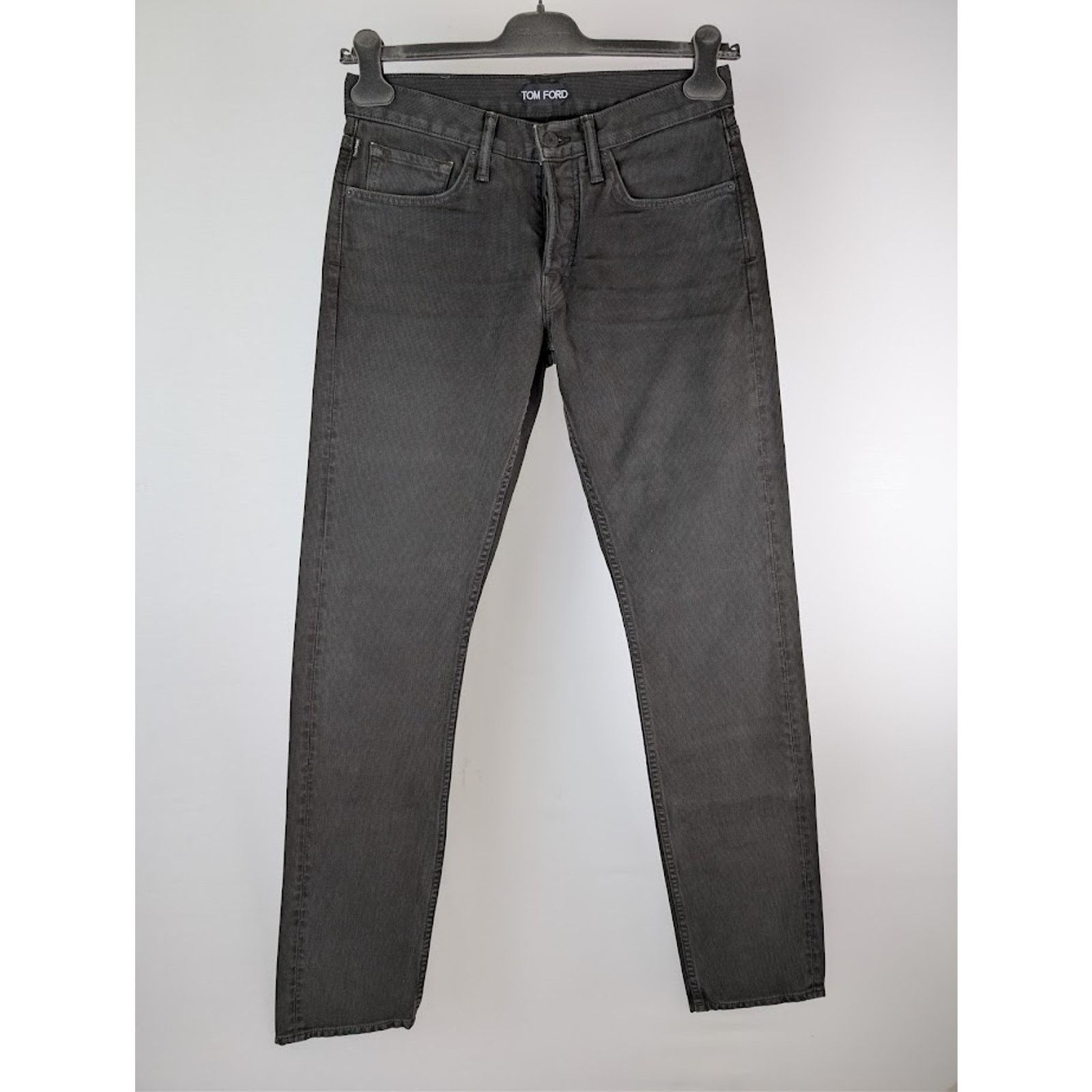 Tom Ford o1rshd1 Denim Slim Jeans in Nero Size US 40 / EU 56 - 10 Thumbnail