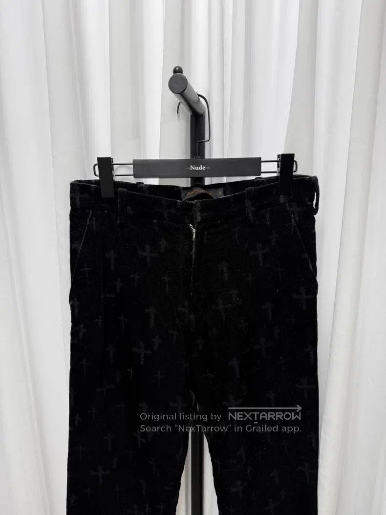Undercover Undercover size S Witchy cross-stitch velvet long pants Size US 27 - 2 Thumbnail