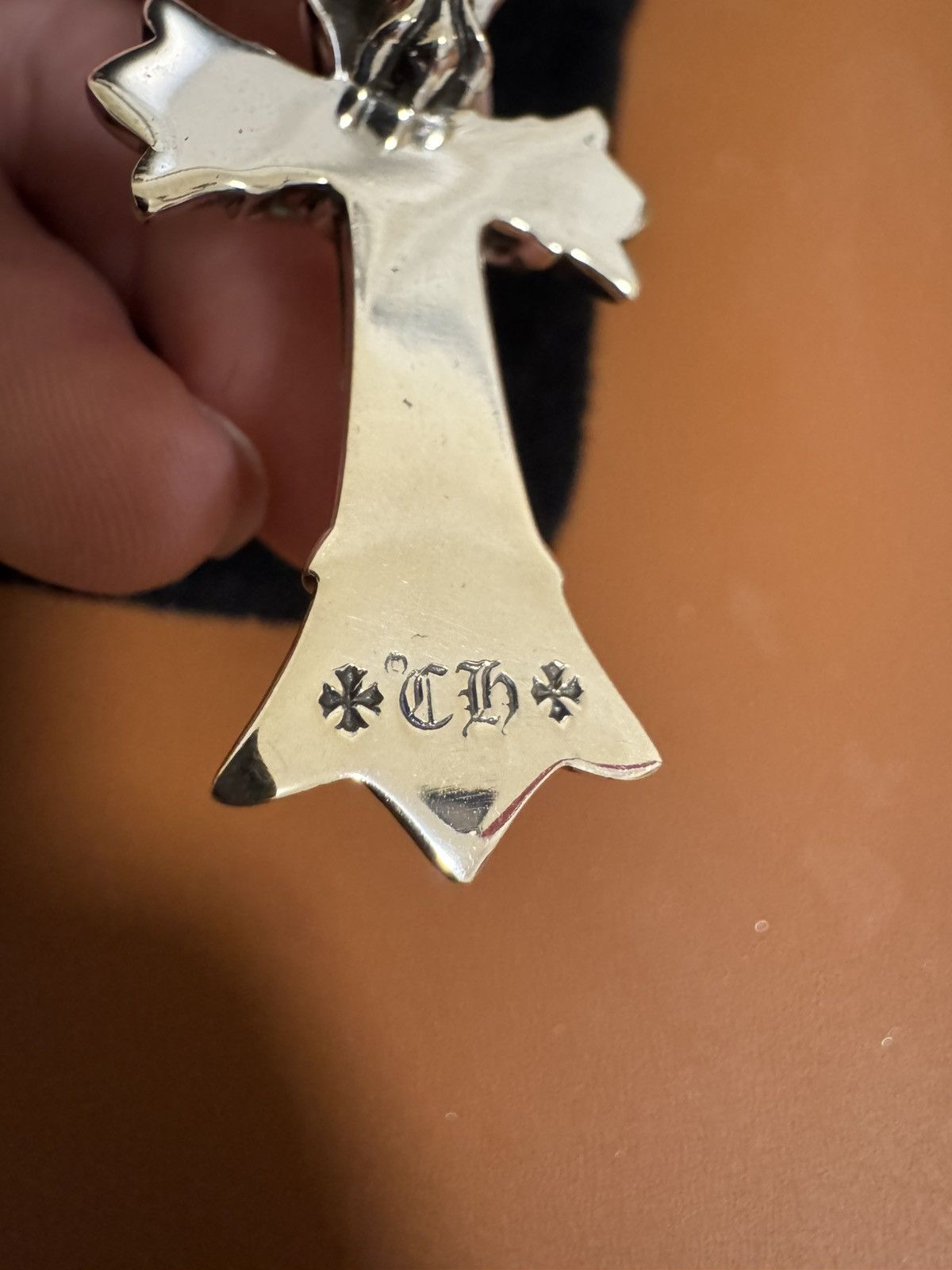 Chrome Hearts Brand New Chrome Hearts Double Cross Pendant With Bale Size ONE SIZE - 3 Thumbnail