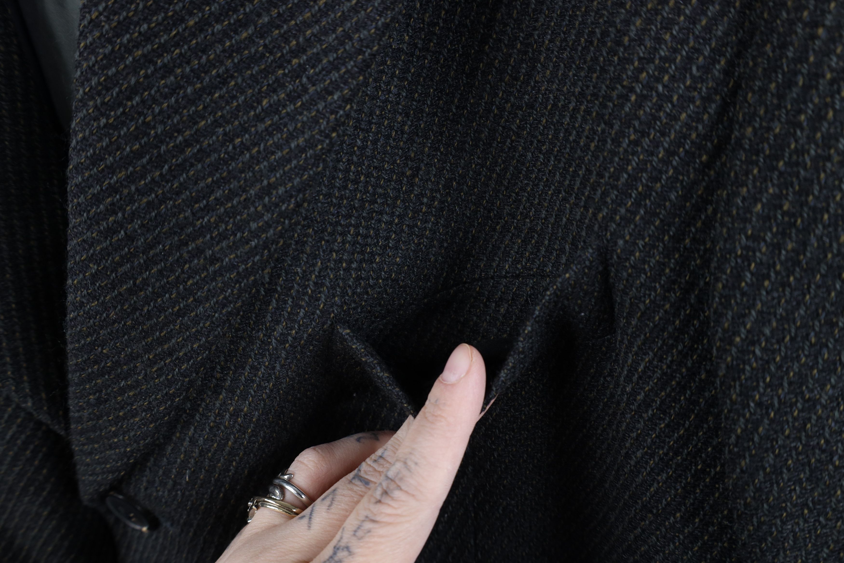 Hugo Boss Vintage 90s Hugo Boss Ribbed Blazer Suit Coat Jacket USA Size US XL / EU 56 / 4 - 8 Thumbnail