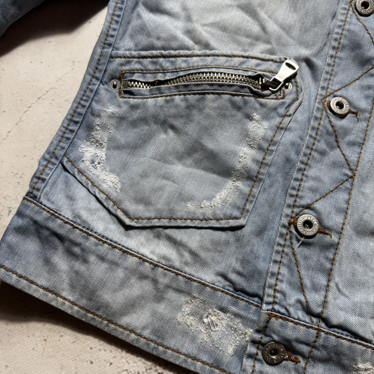 Dolce & Gabbana archive dolce gabbana denim jacket distressed opium Size US M / EU 48-50 / 2 - 10 Thumbnail