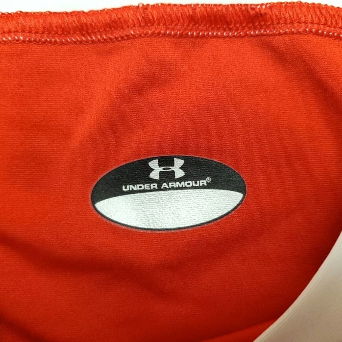 Under Armour Under Armour Pullover Womens L Red 18% Spandex Performance Stretch Sleeveless T-Shirt" Size L / US 10 / IT 46 - 4 Thumbnail