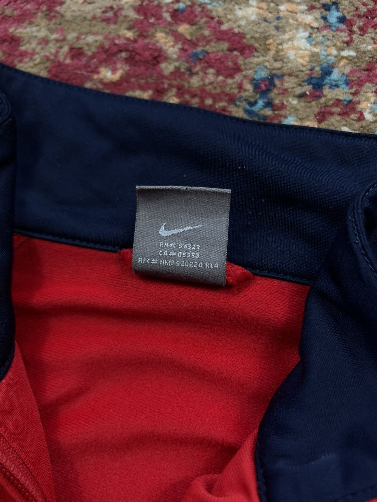 Nike × Vintage 90’s NIKE RETRO Y2K SWOOSH LOGO TRACK JACKET Size US L / EU 52-54 / 3 - 5 Thumbnail
