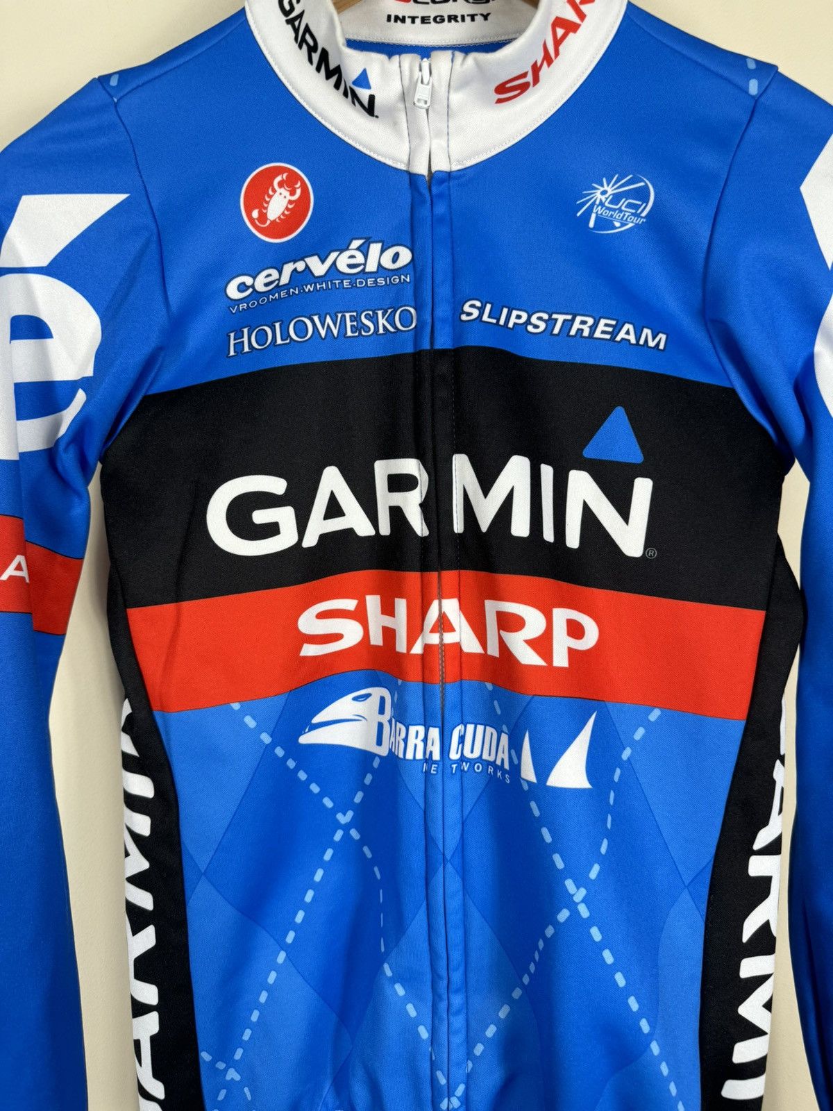 Vintage CASTELLI 🦂 Sharp Garmin Cycling Jersey Size US S / EU 44-46 / 1 - 2 Thumbnail