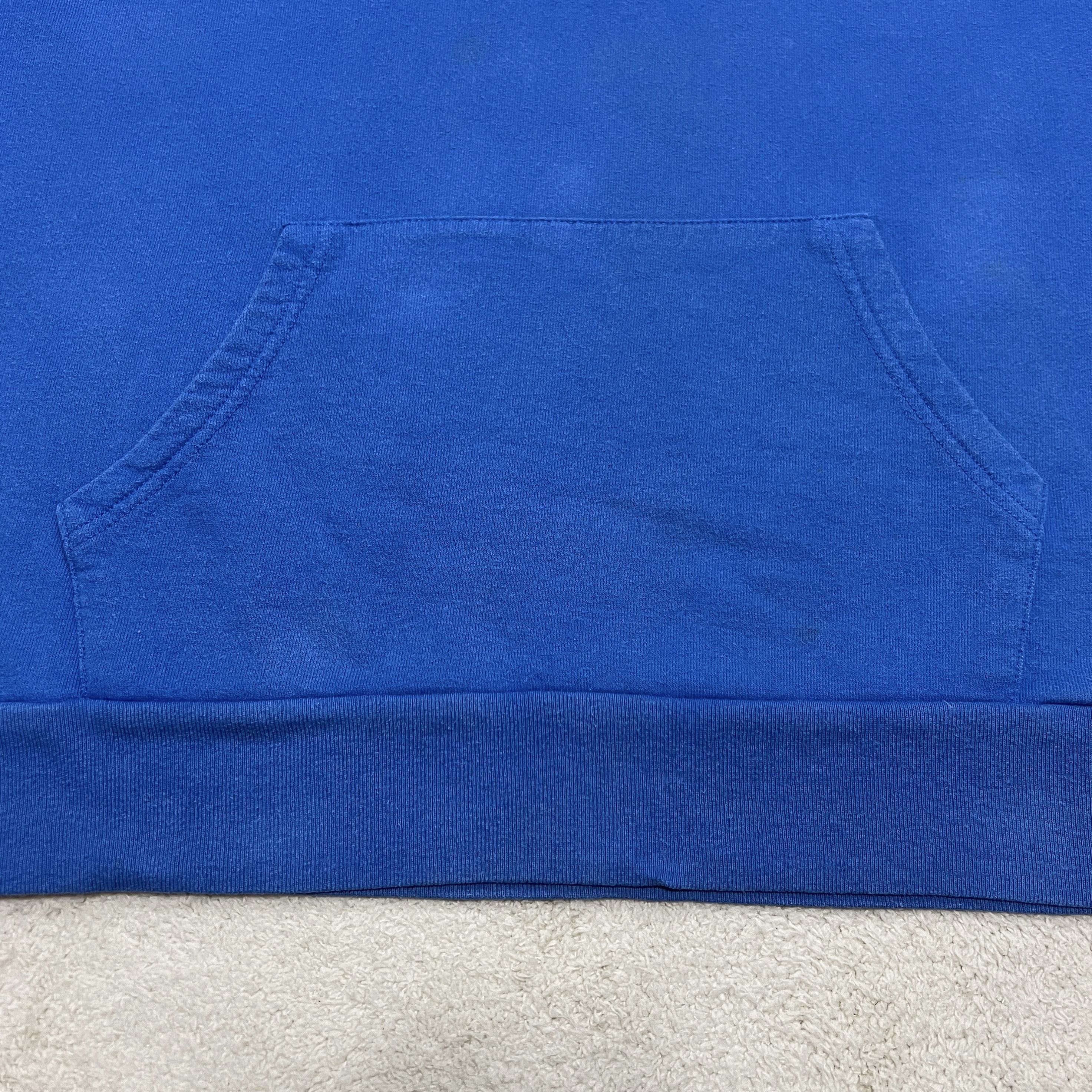 Supreme Supreme 2006 Screenprint Box Logo Hoodie Red On Blue Size US L / EU 52-54 / 3 - 3 Thumbnail