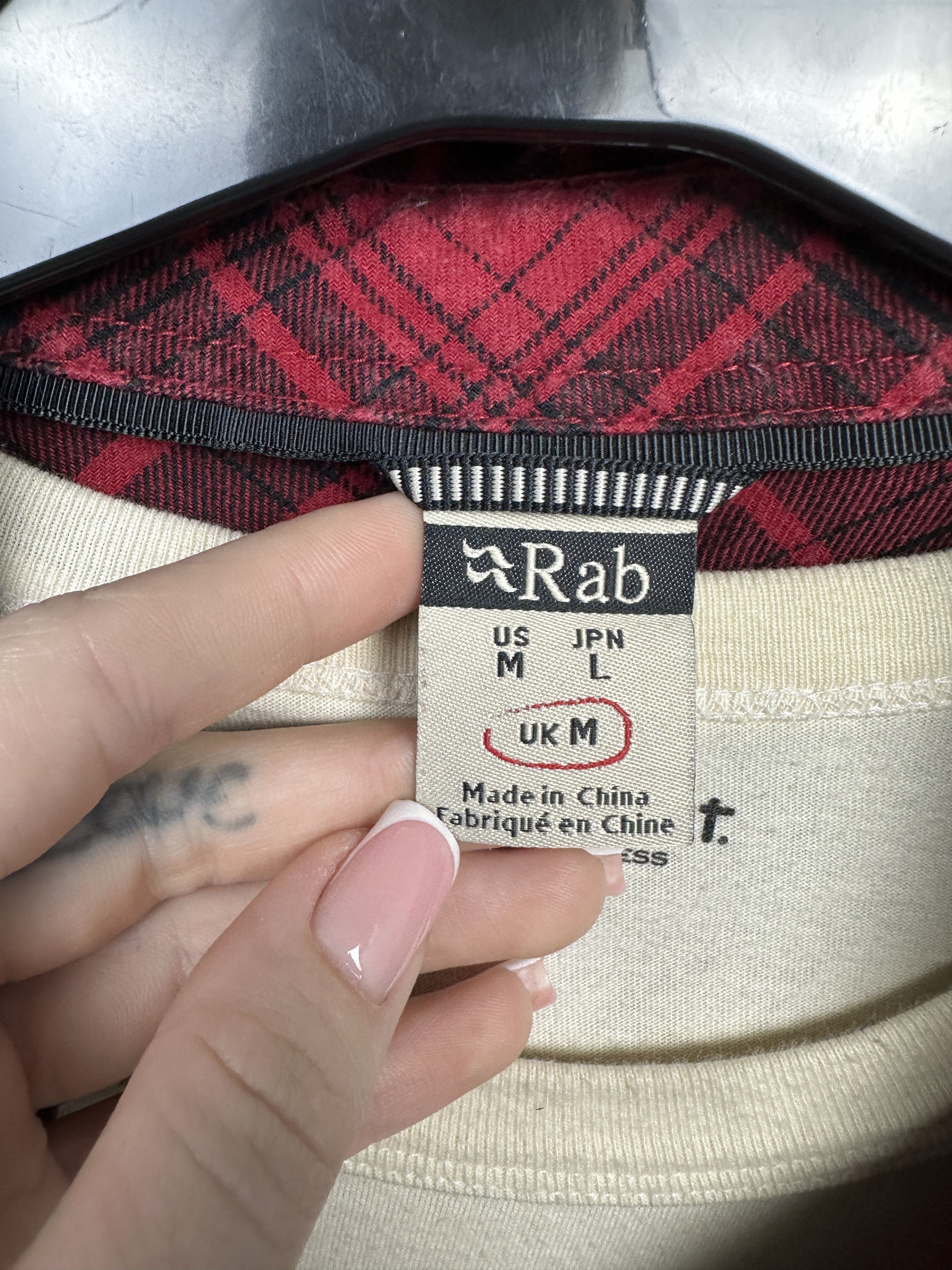 Rab Rab Mens Outdoor Flannel Plaid Shirt Size US M / EU 48-50 / 2 - 3 Thumbnail