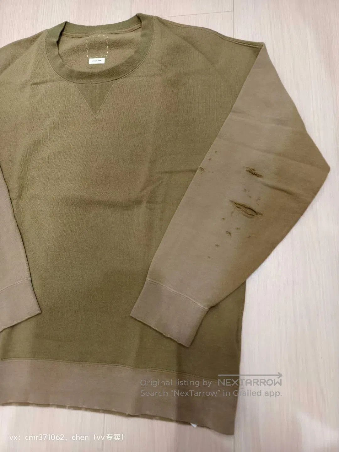 Visvim visvim 20SS Jumbo Sweat Crash. Size US M / EU 48-50 / 2 - 3 Thumbnail