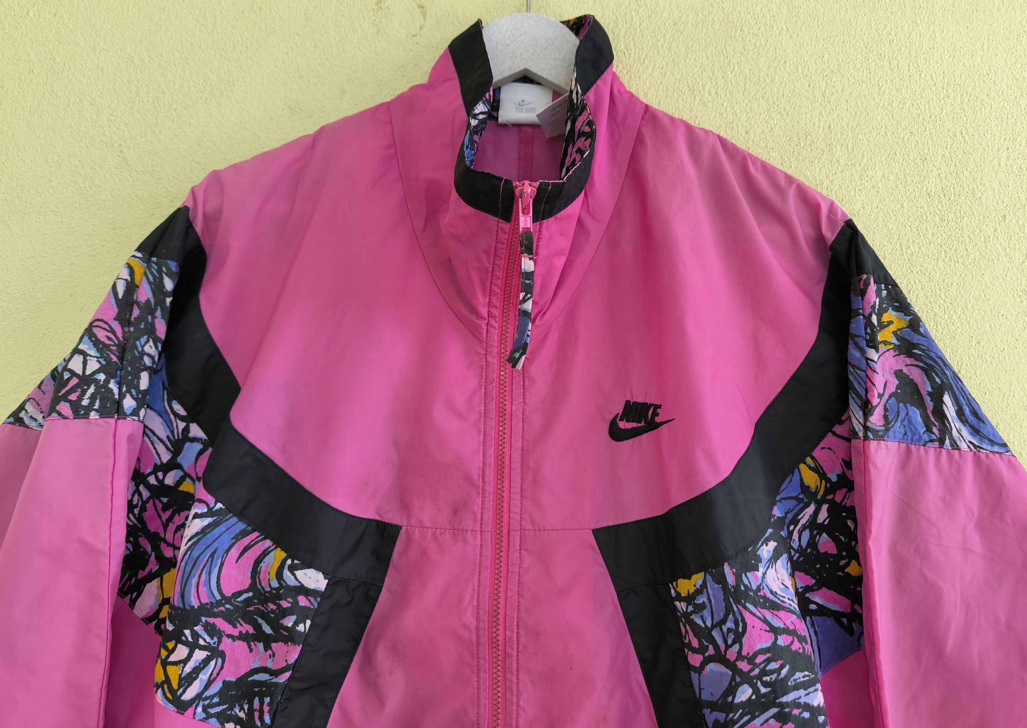 Nike × Vintage Vtg 90's NIKE windbreaker Size US L / EU 52-54 / 3 - 2 Thumbnail