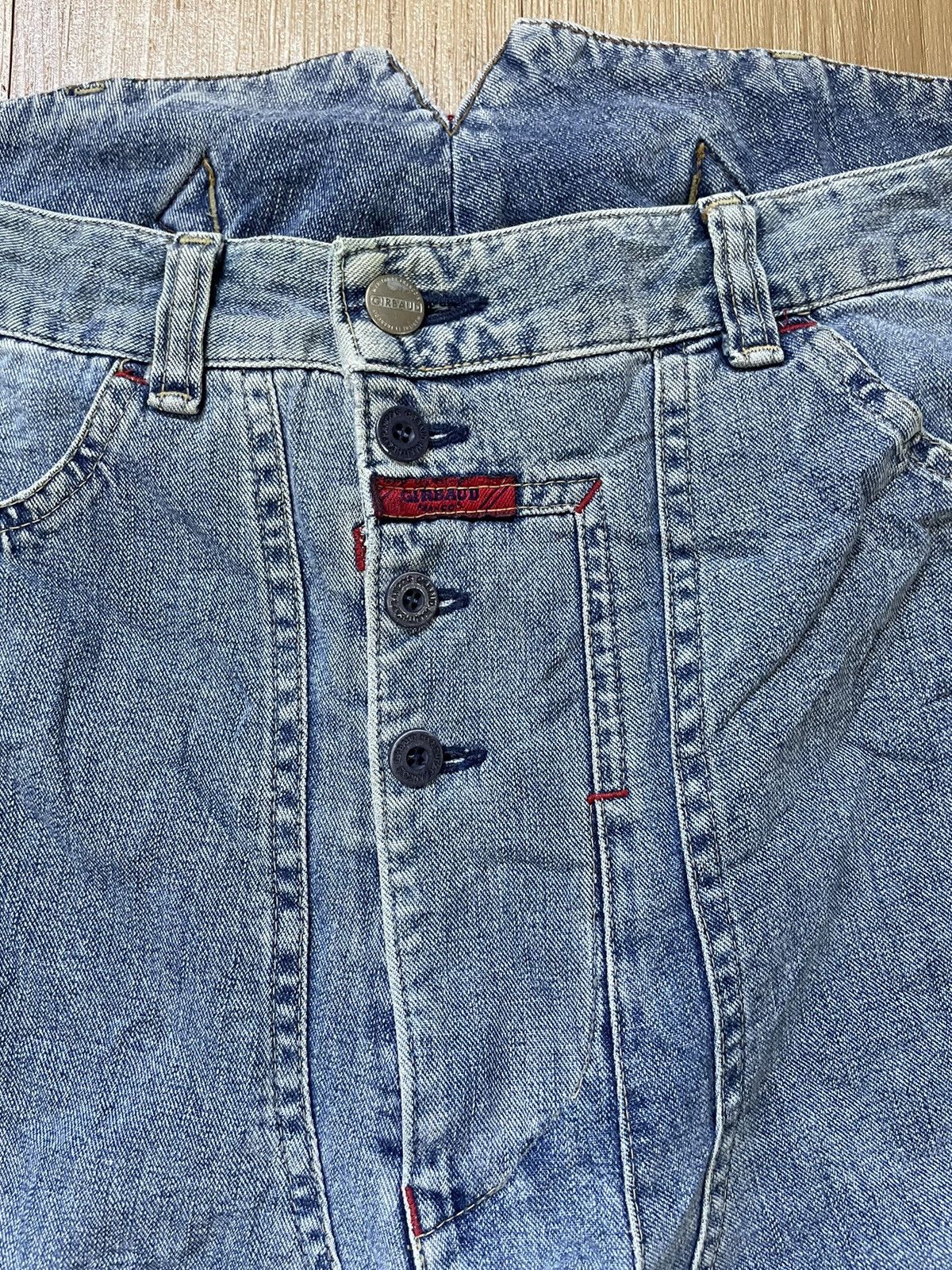 Marithe + Francois Girbaud Vintage 90s Marithe Francois Girbaud Distressed Baggy Jeans Size US 30 / EU 46 - 4 Thumbnail
