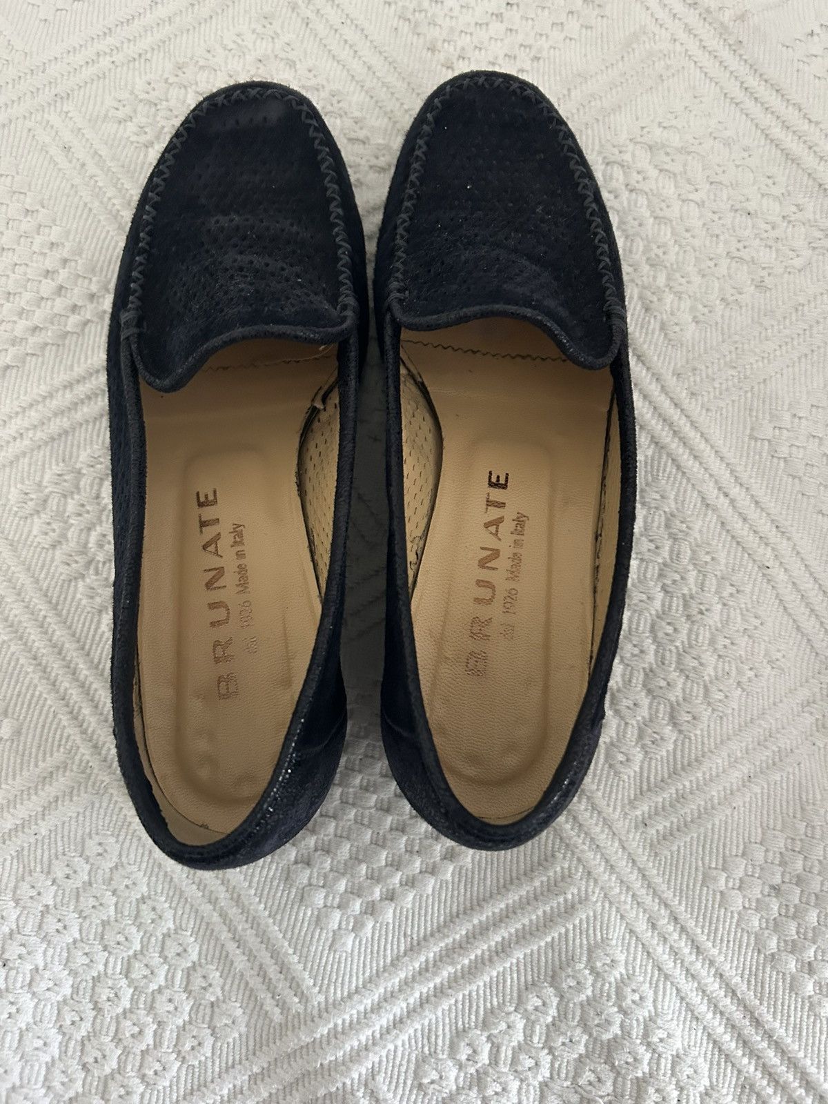 Other Navy suede loafers Size US 7.5 / IT 37.5 - 2 Thumbnail