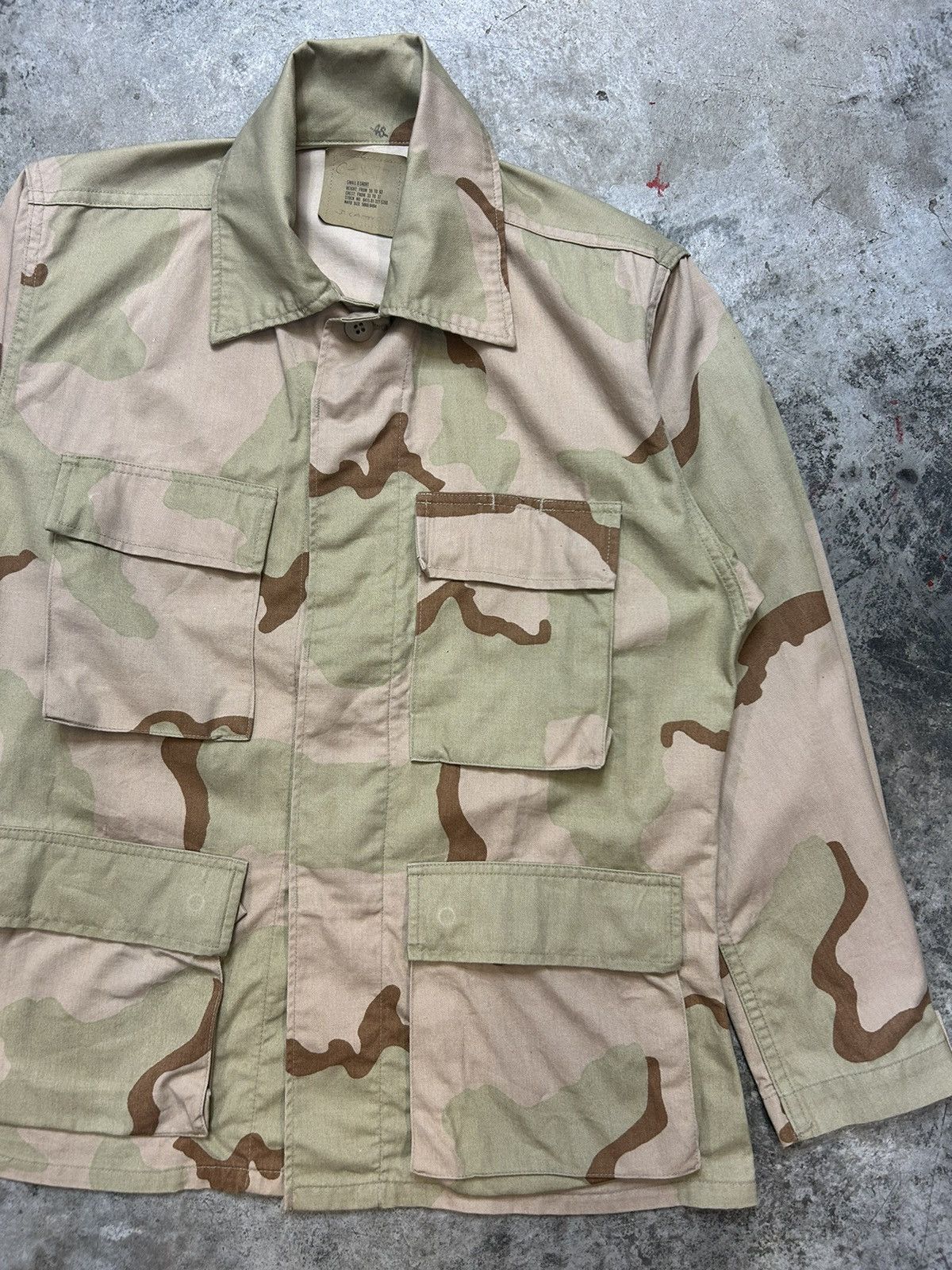 Vintage Vintage Nato Desert Camo military Jacket Size US L / EU 52-54 / 3 - 5 Thumbnail