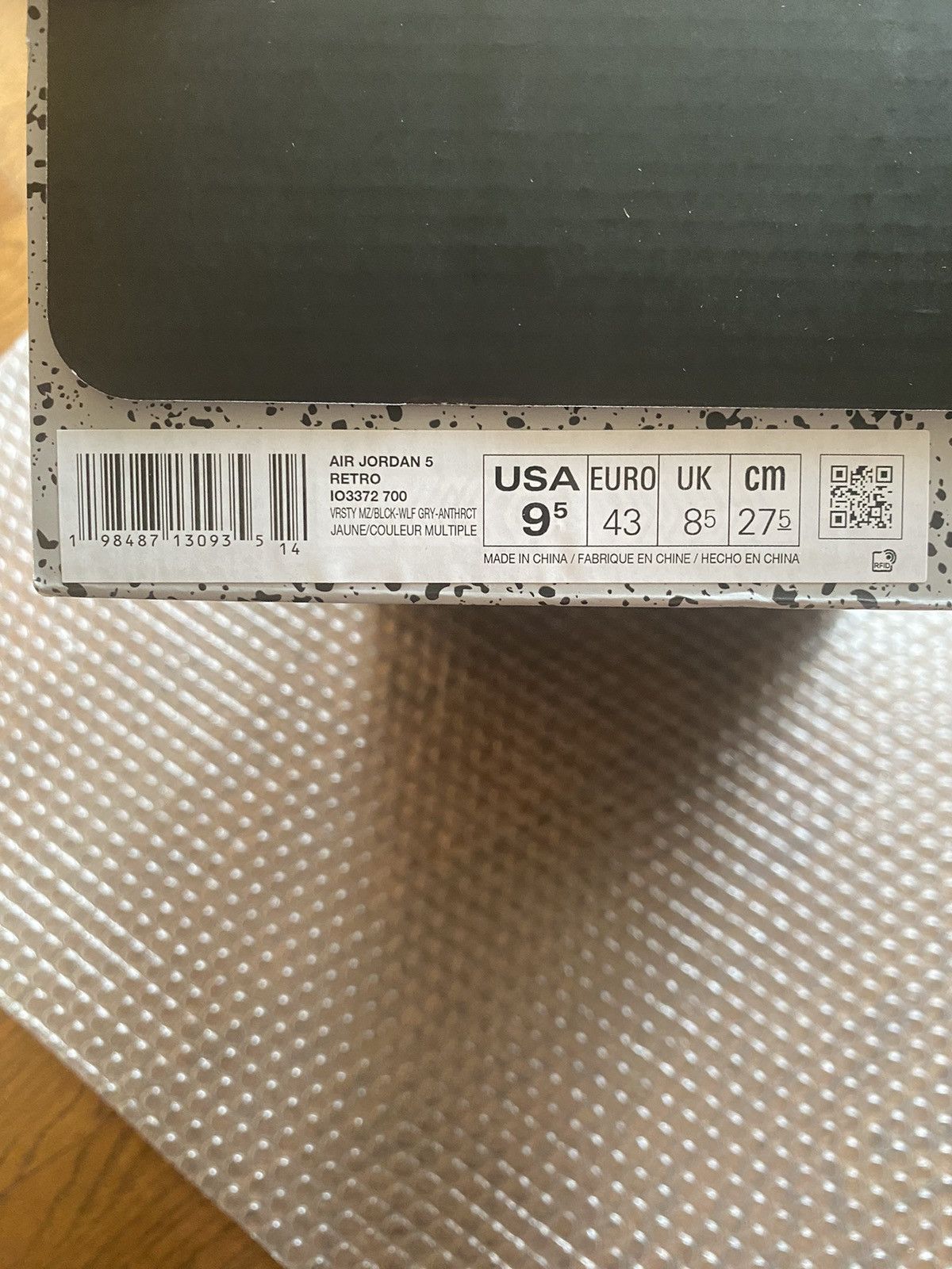 Jordan Brand US 9.5 AIR JORDAN 5 RETRO TOKYO 23（2025） IO3372-700 AJ5 Size US 9.5 / EU 42-43 - 8 Thumbnail