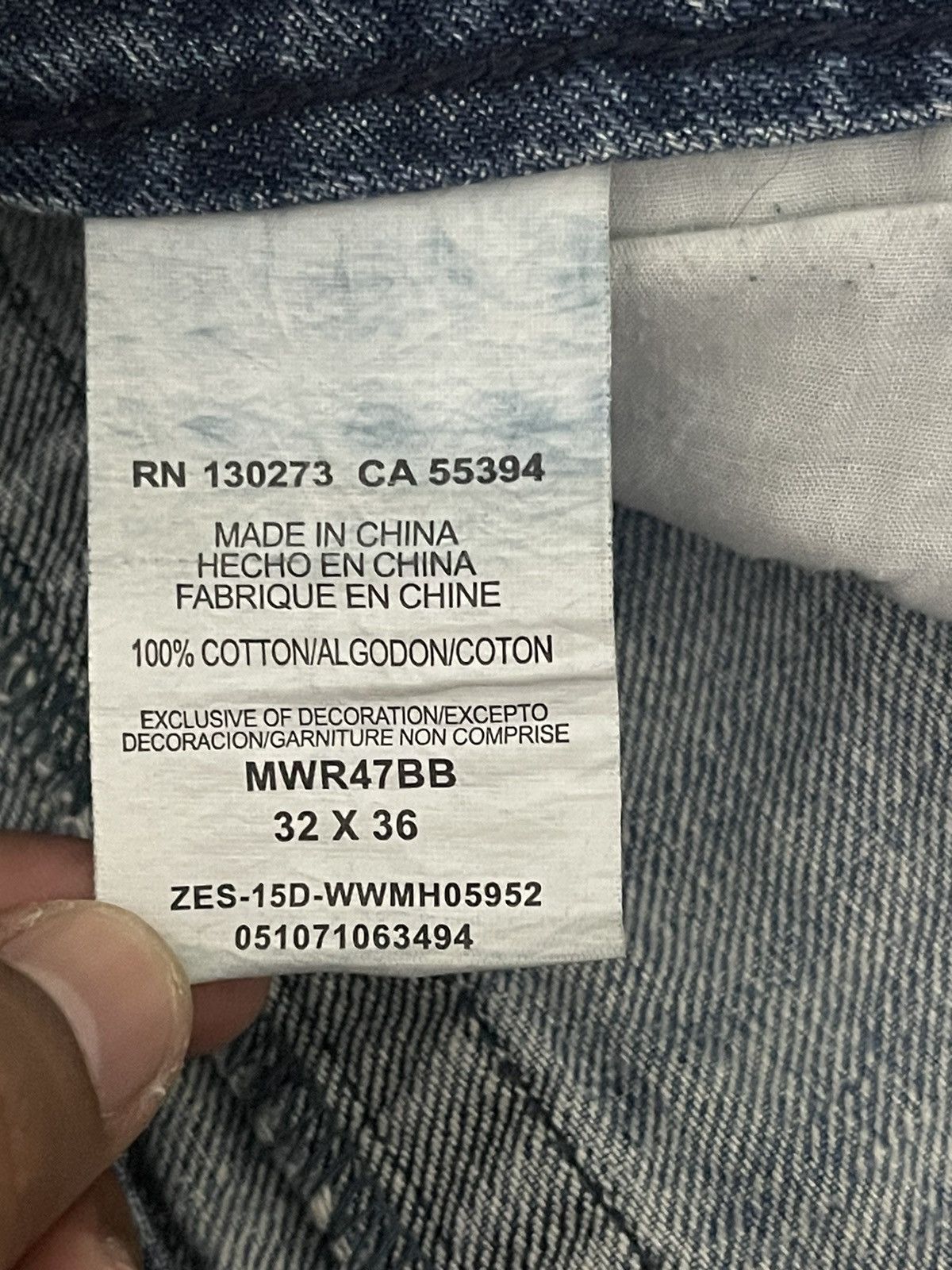 Wrangler Vintage Rock 47 Flared Denim Size US 32 / EU 48 - 11 Thumbnail