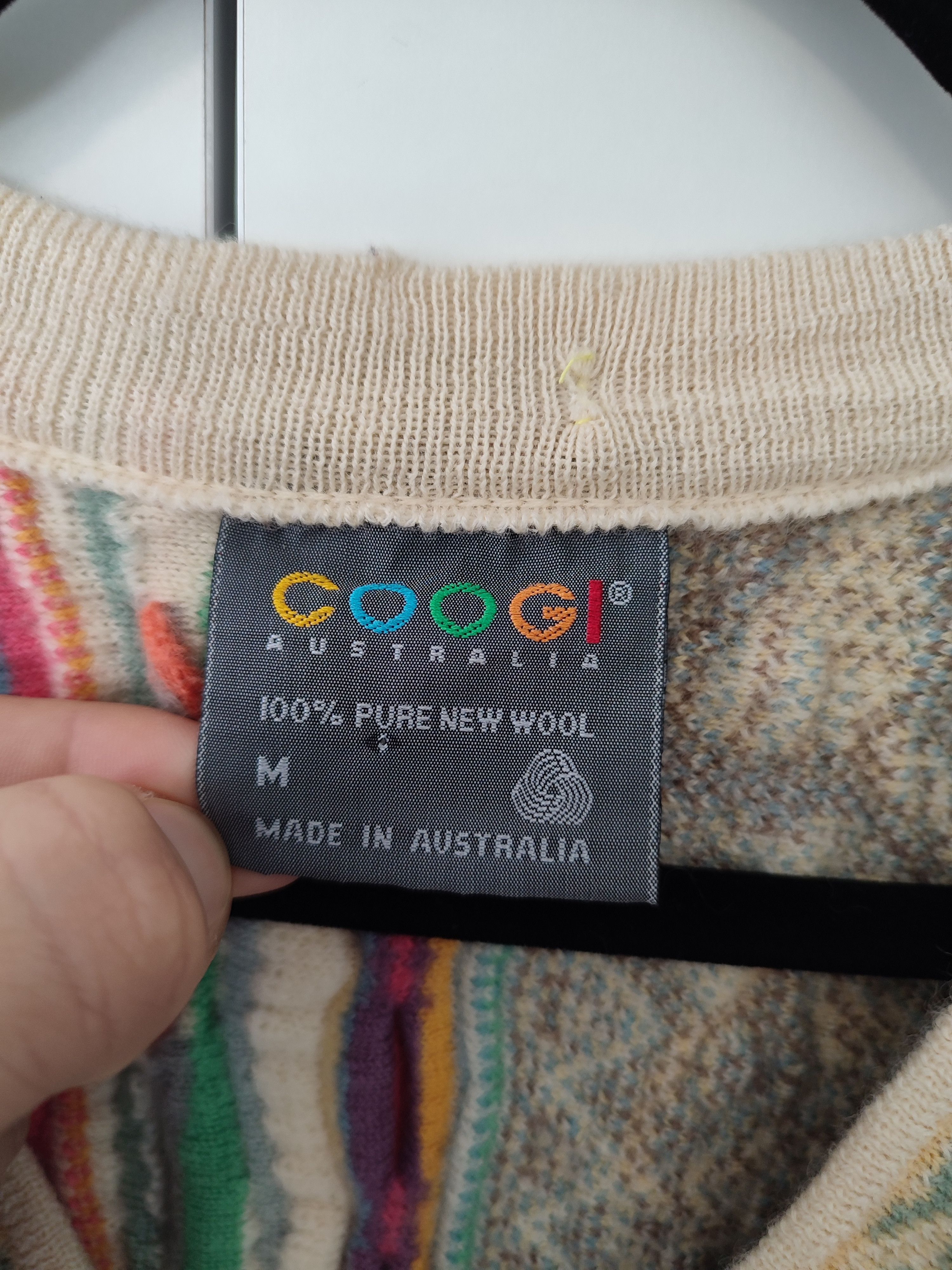 Coogi Vintage COOGI Australia Knit Cardigan Sweater Size M / US 6-8 / IT 42-44 - 9 Thumbnail