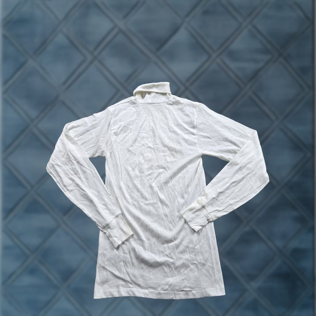 Jockey VINTAGE Jockey Life Alpine Shirt Mens Small White Turtleneck Long Sleeve USA 70s Size US S / EU 44-46 / 1 - 1 Thumbnail