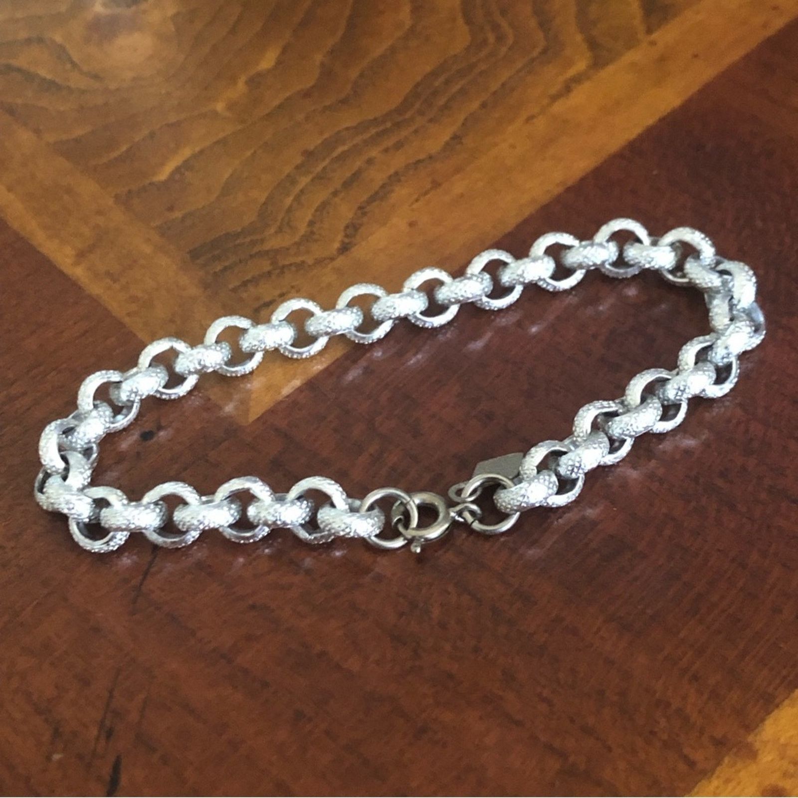 Vintage Vintage Sarah Coventry aluminum link bracelet Size ONE SIZE - 3 Thumbnail