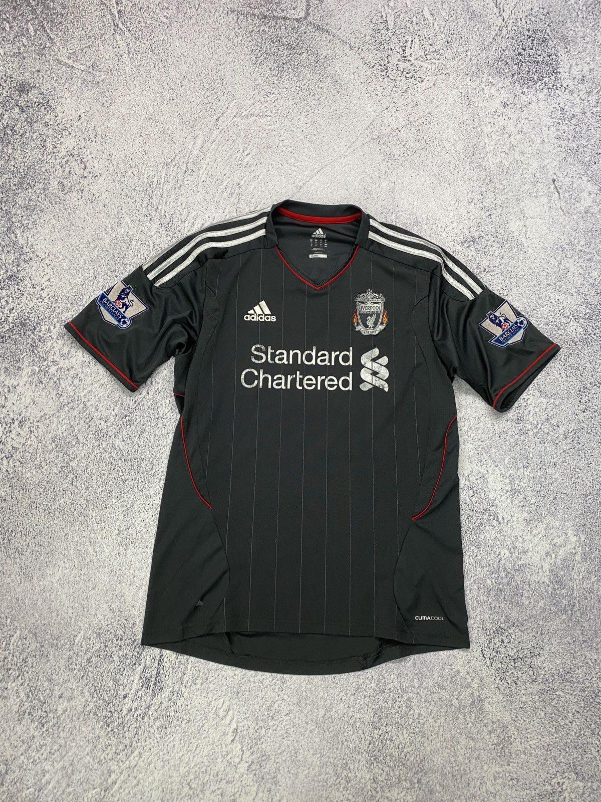 Liverpool Adidas 2011/2012 Football Away Jersey #8 Gerrard